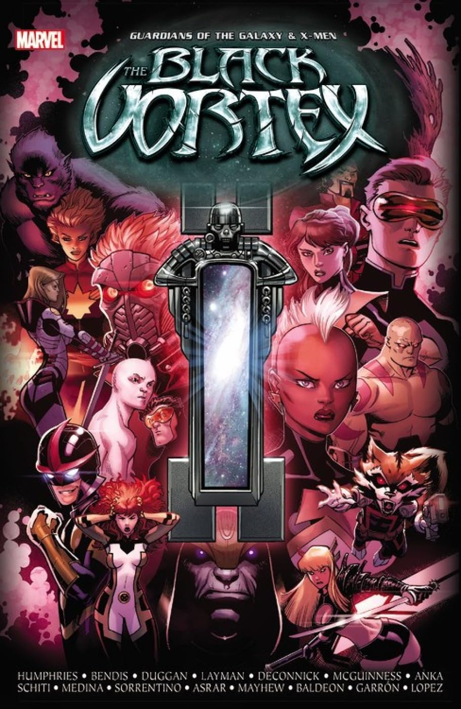 Guardians of the Galaxy & X-Men: The Black Vortex Manga