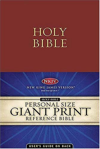 Holy Bible New King James Version Personal Size Giant Print Religion & Esotericism