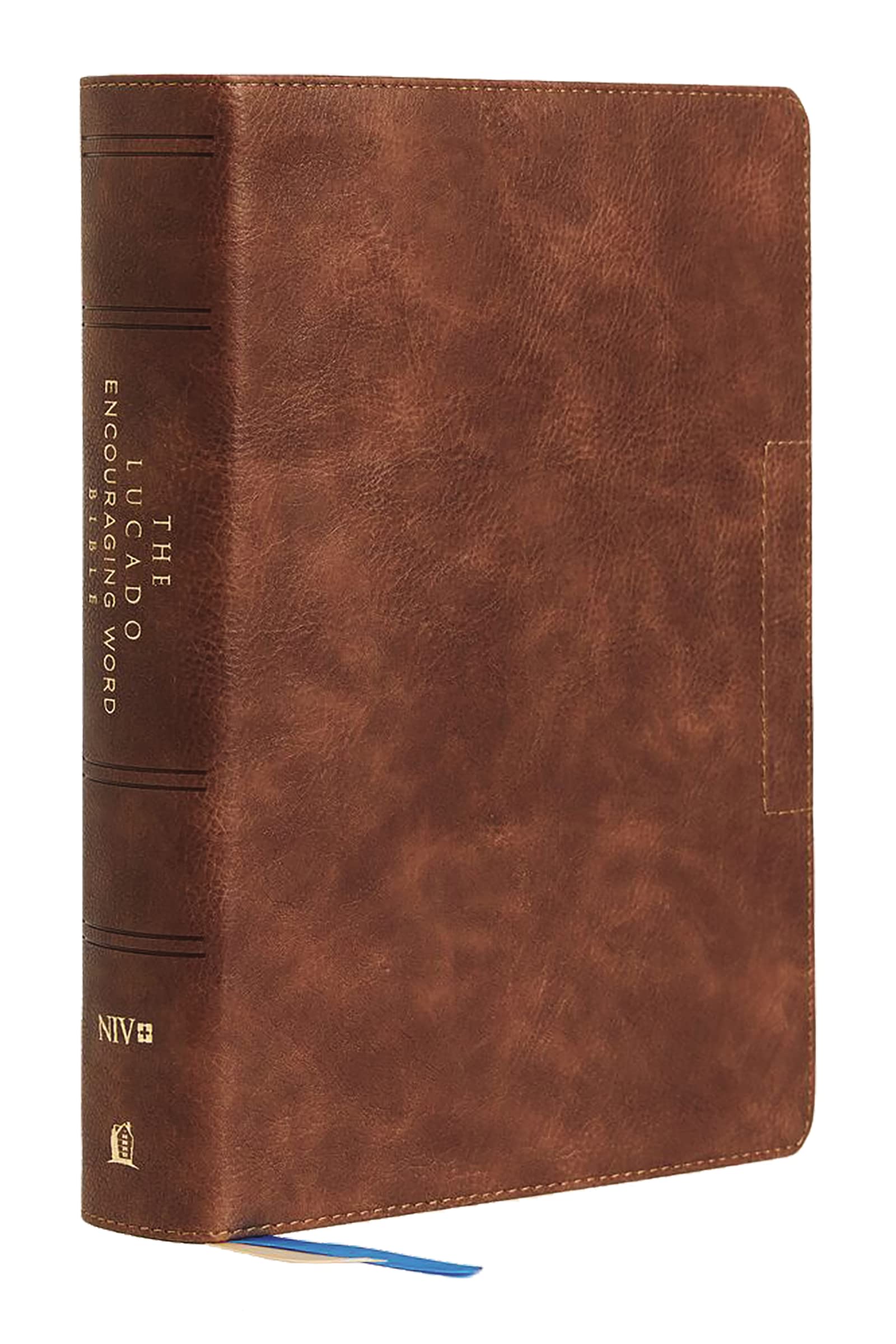 NIV, Lucado Encouraging Word Bible, Leathersoft, Brown, Thumb Indexed, Comfort Print: Holy Bible, New International Version Film, Art & Culture