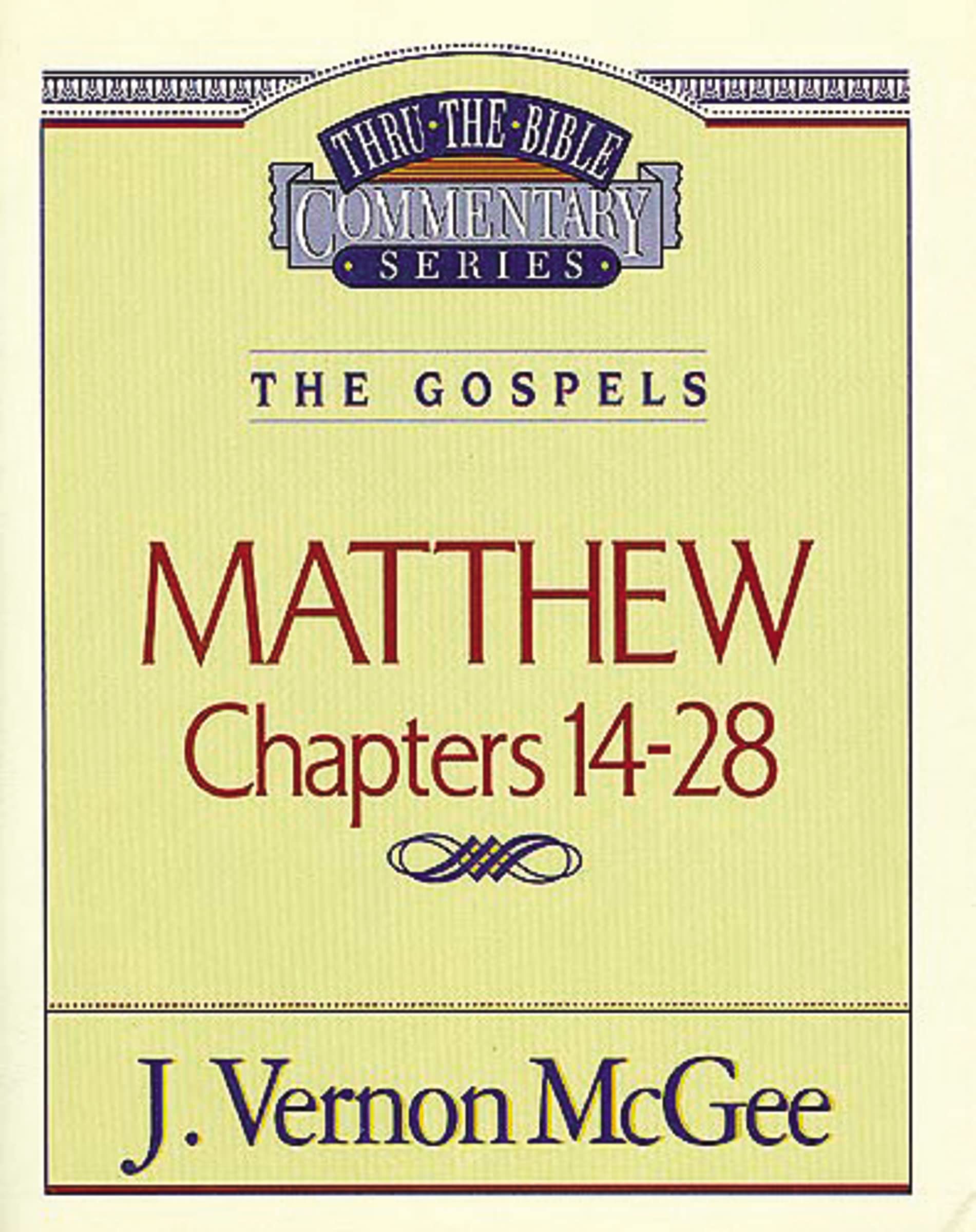 Thru the Bible Vol. 35: The Gospels (Matthew 14-28) Social Sciences