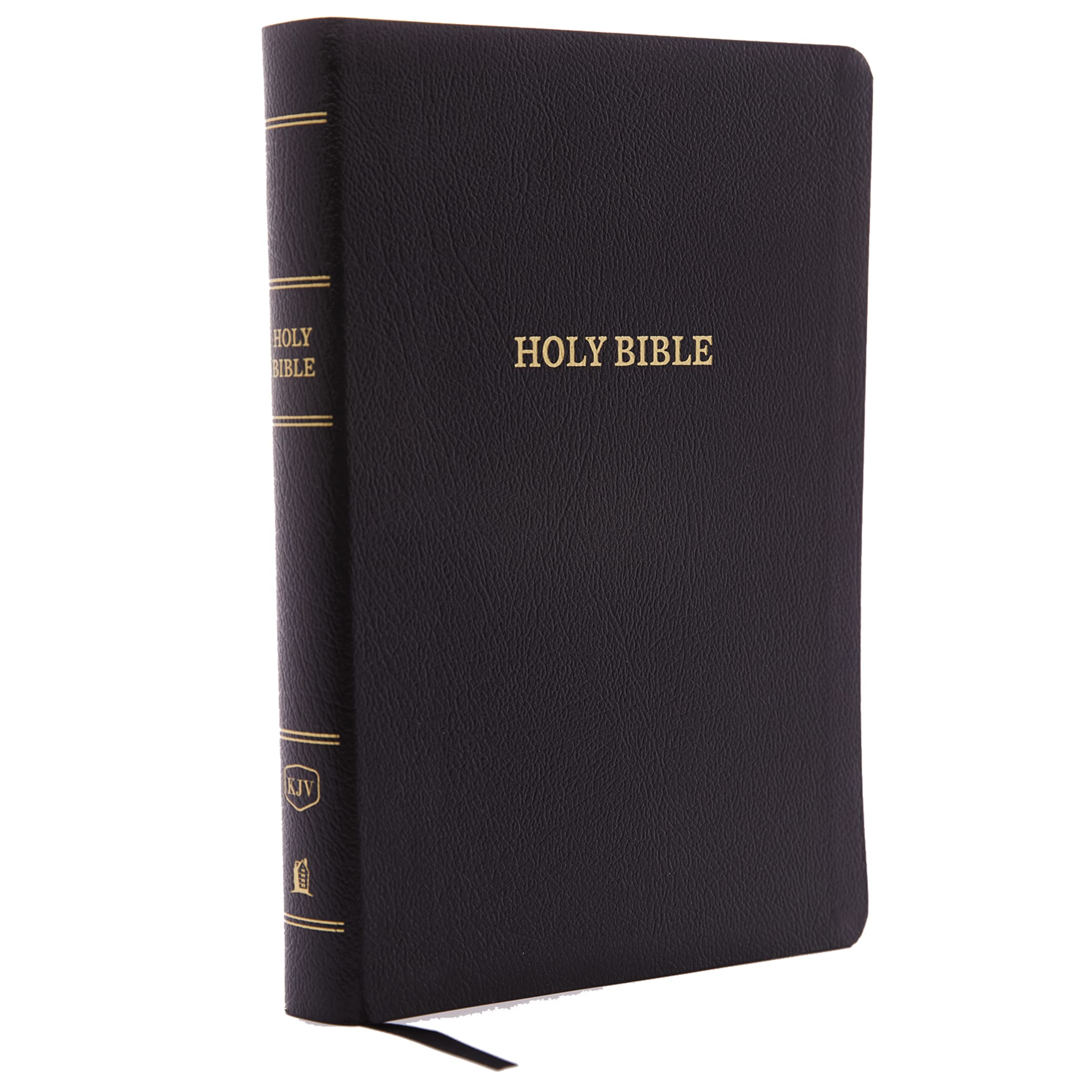 KJV Holy Bible, Giant Print with 53,000 Cross References, Black Bonded Leather, Red Letter, Comfort Print (Thumb Indexed): King James Version Philosophy