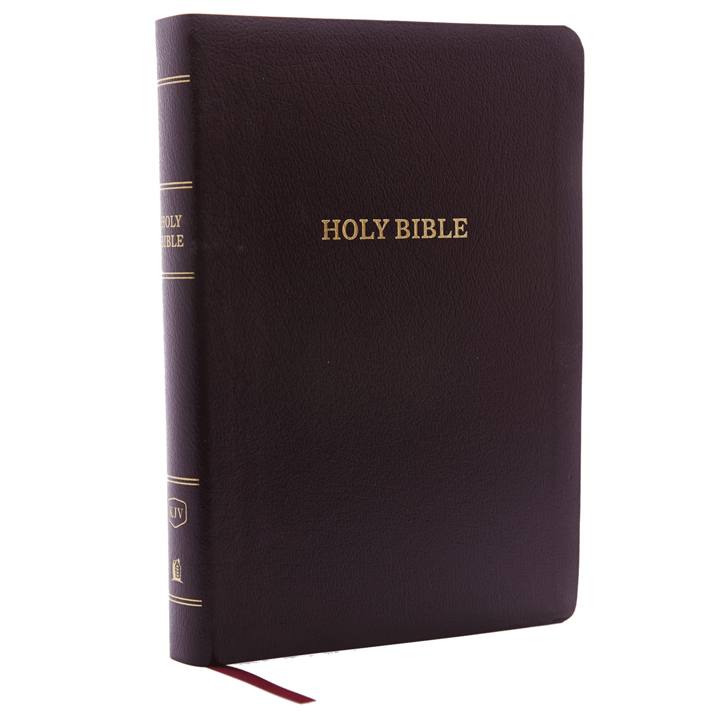 KJV, Reference Bible, Giant Print, Bonded Leather, Burgundy, Indexed, Red Letter Edition Philosophy