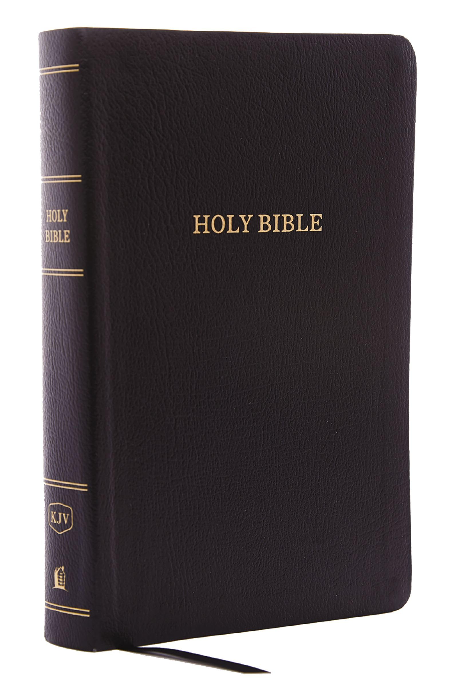 KJV Holy Bible: Personal Size Giant Print with 43,000 Cross References, Black Bonded Leather, Red Letter, Comfort Print: King James Version Religion & Esotericism