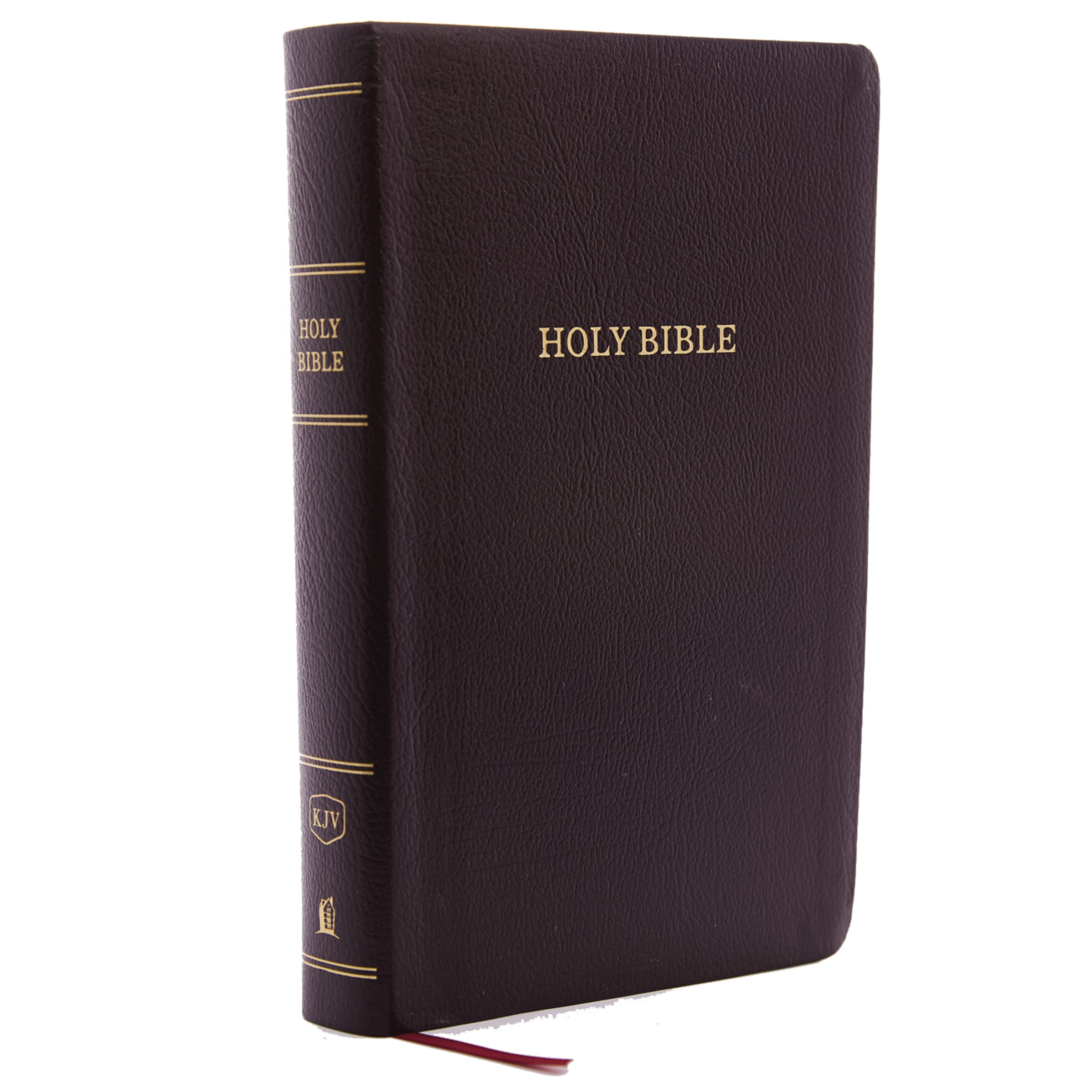 KJV Holy Bible: Personal Size Giant Print with 43,000 Cross References, Burgundy Bonded Leather, Red Letter, Comfort Print: King James Version Religion & Esotericism