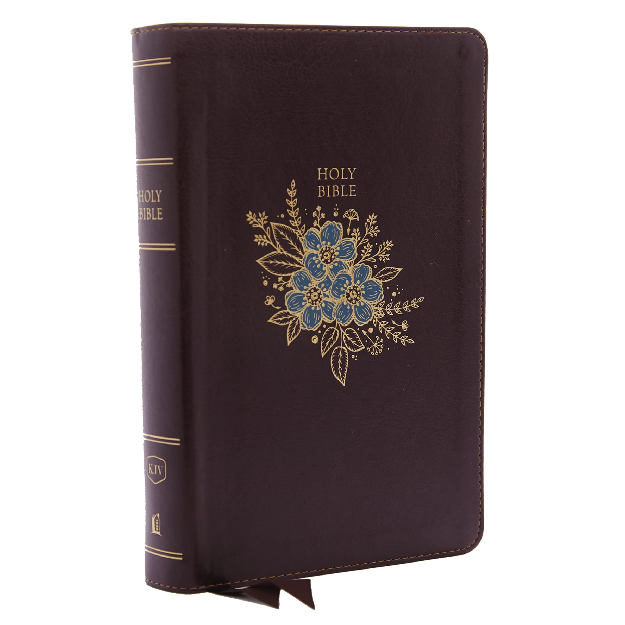 KJV Holy Bible: Personal Size Giant Print with 43,000 Cross References, Deluxe Burgundy Leathersoft, Red Letter, Comfort Print: King James Version Film, Art & Culture