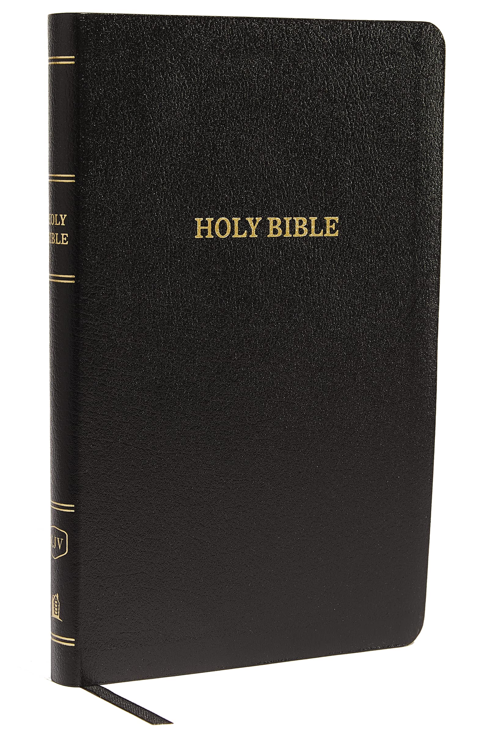 KJV Holy Bible: Thinline with Cross References, Black Leather-Look, Red Letter, Comfort Print: King James Version: Holy Bible, King James Version Social Sciences