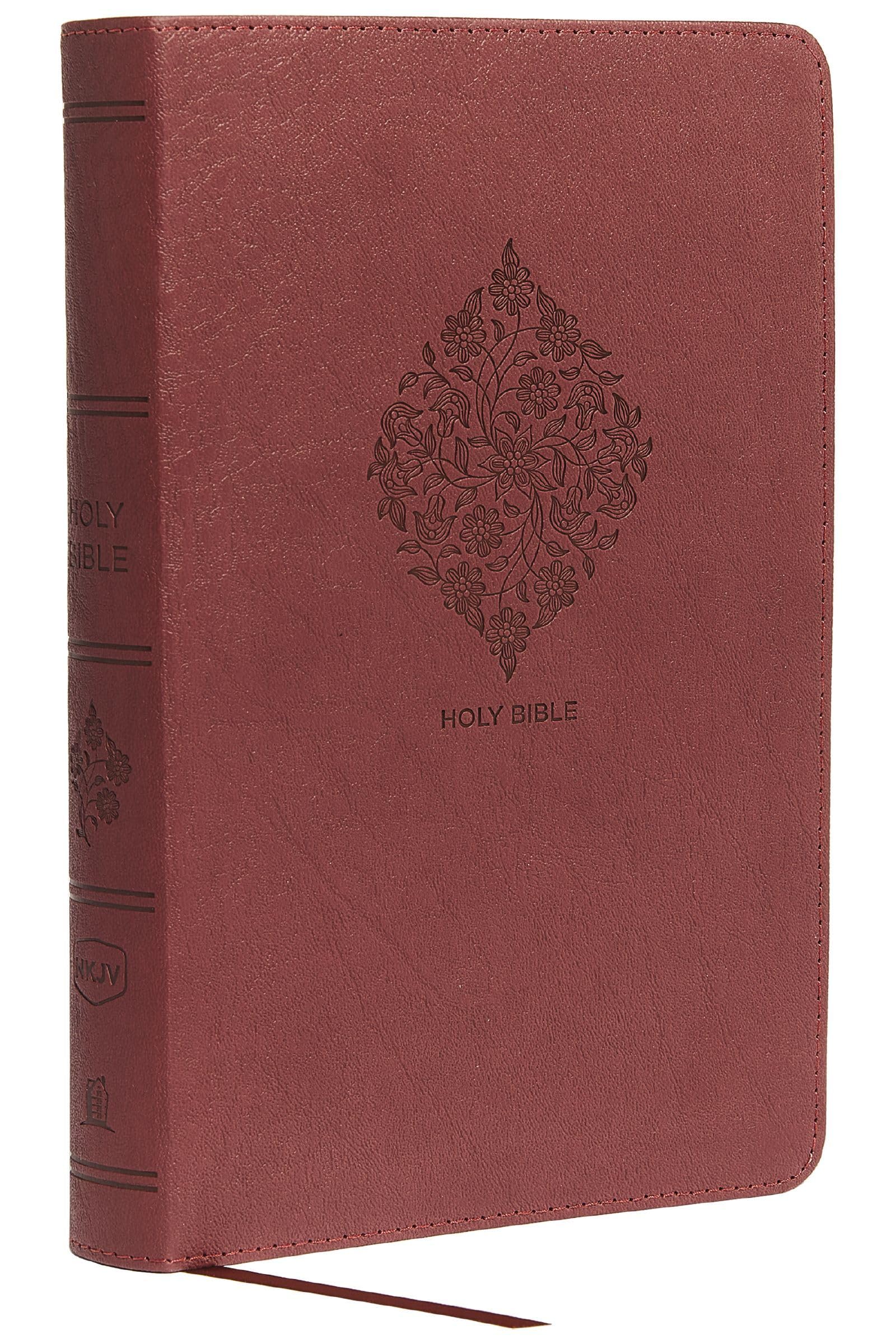 NKJV, Reference Bible, Personal Size Giant Print, Leathersoft, Burgundy, Red Letter, Comfort Print: Holy Bible, New King James Version Social Sciences