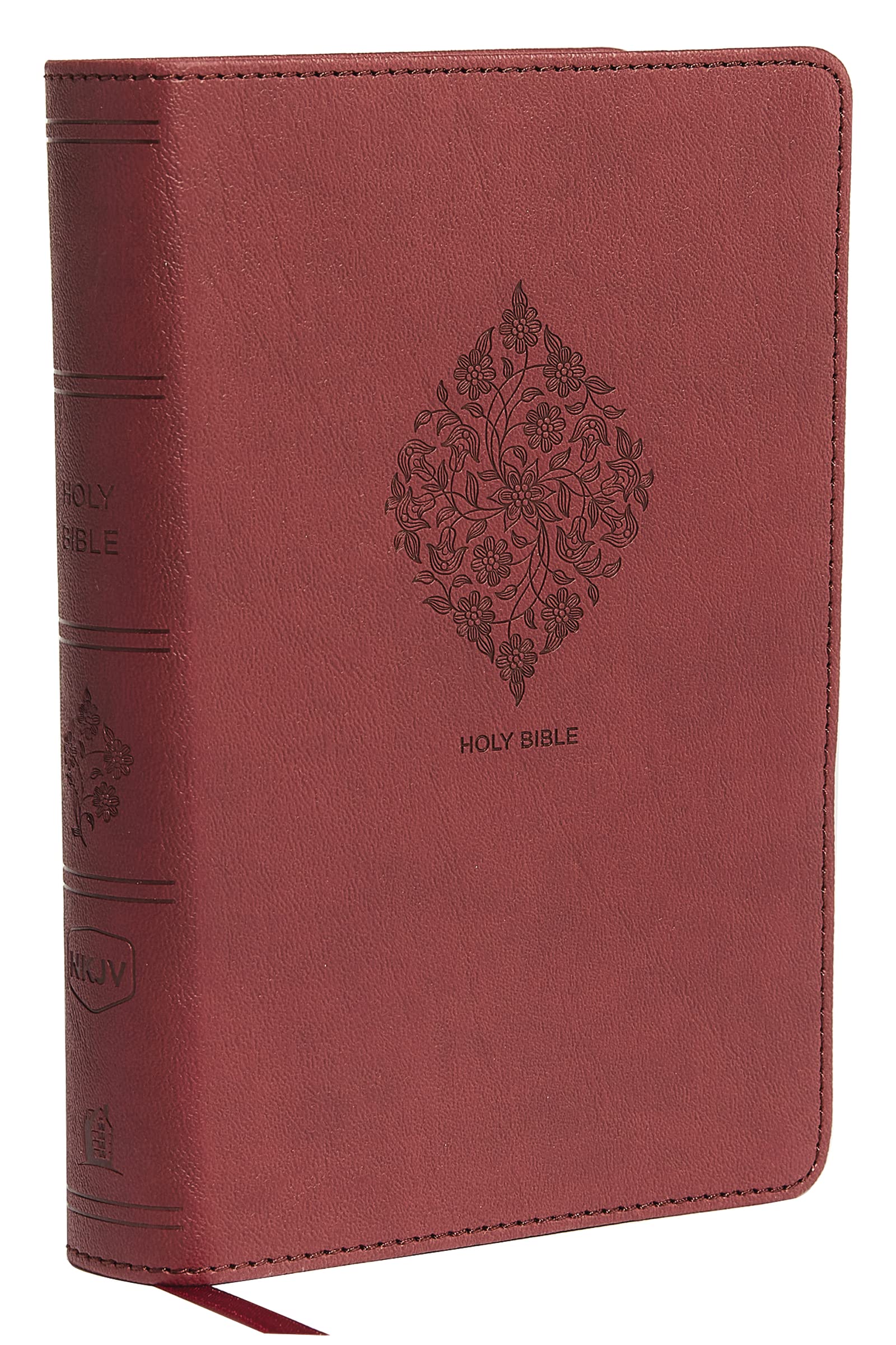 NKJV, Reference Bible, Compact Large Print, Leathersoft, Burgundy, Red Letter, Comfort Print: Holy Bible, New King James Version Social Sciences