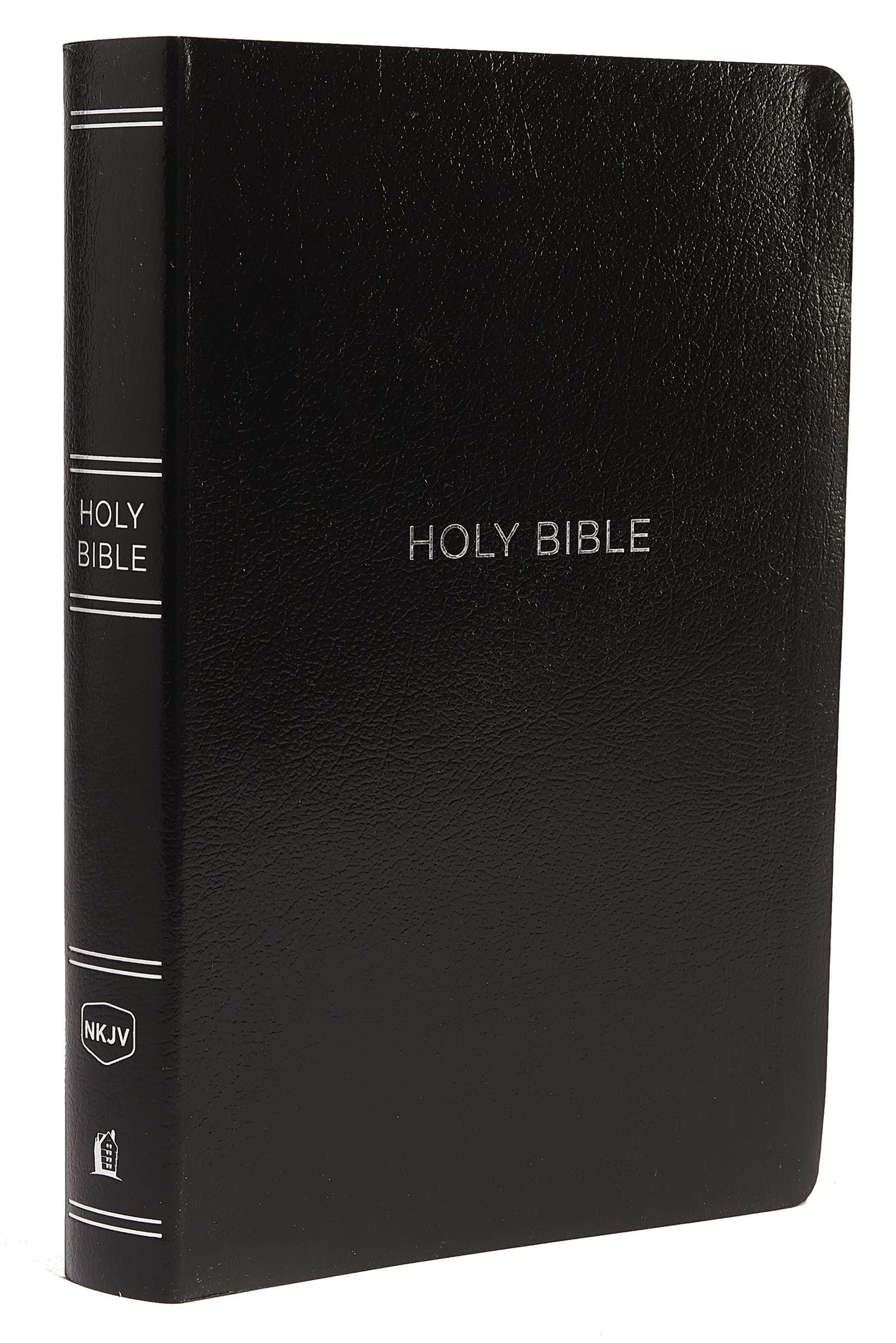 NKJV Holy Bible, Giant Print Center-Column Reference Bible, Black Leather-look, 72,000+ Cross References, Red Letter, Comfort Print: New King James Version Religion & Esotericism