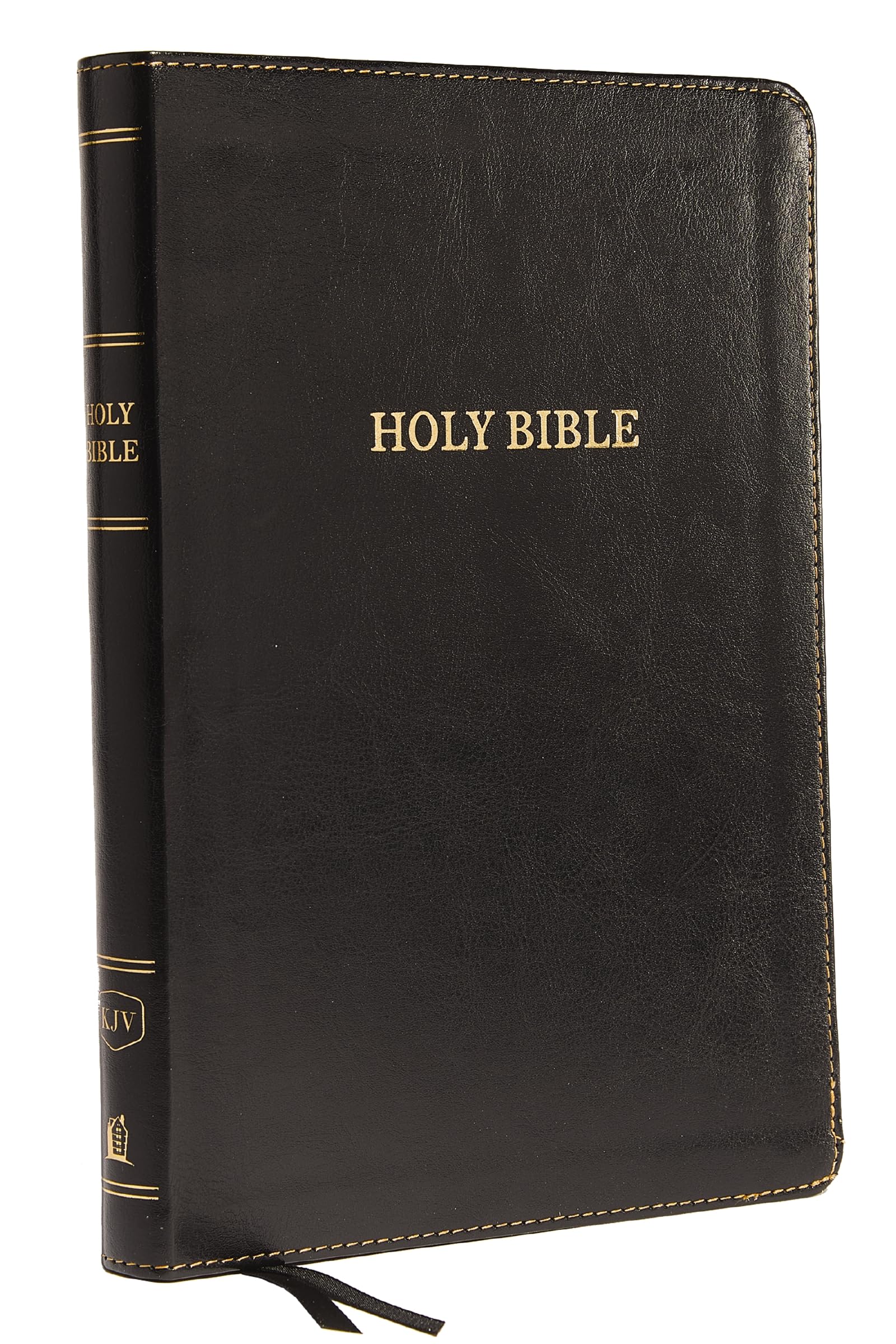 KJV Holy Bible: Large Print Thinline, Black Leathersoft, Red Letter, Comfort Print (Thumb Indexed): King James Version: Holy Bible, King James Version Film, Art & Culture
