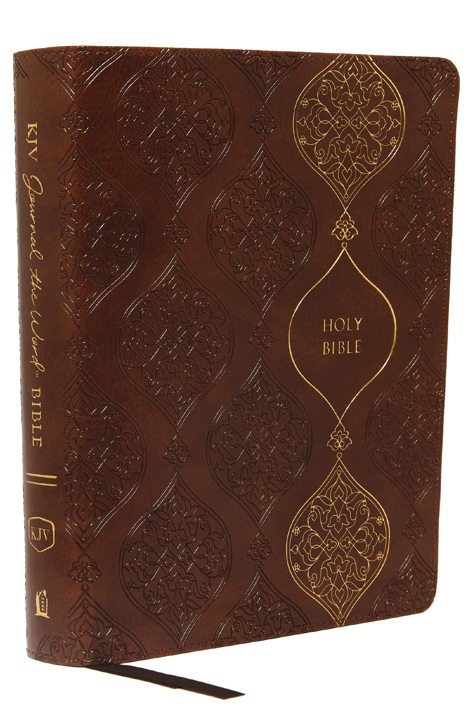 KJV Journal the Word Bible, Reflect, Journal or Create Art Next to Your Favorite Verses (Brown Leathersoft, Red Letter, Comfort Print: King James Version Holy Bible) Film, Art & Culture