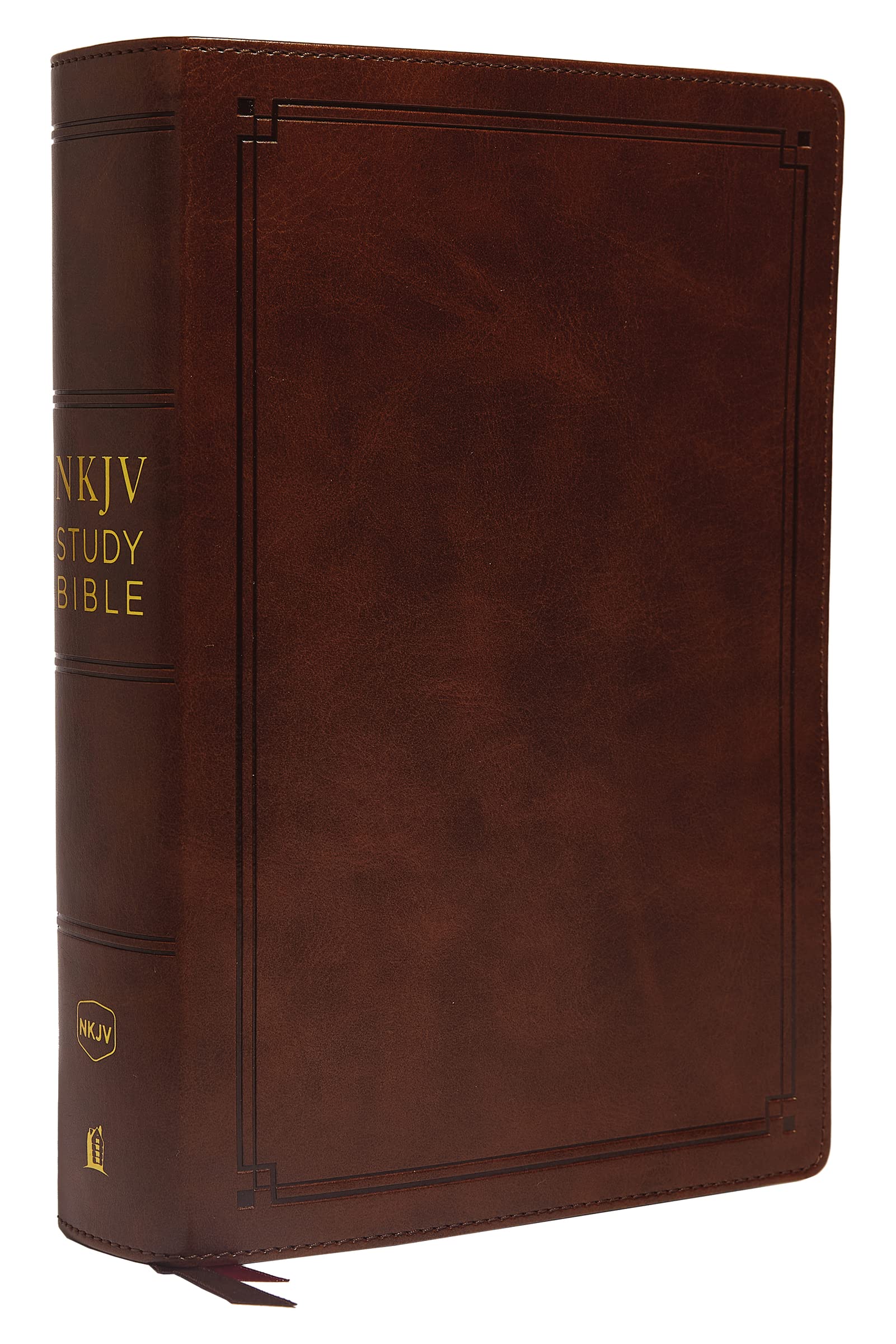 NKJV Study Bible, Leathersoft, Brown, Comfort Print: The Complete Resource for Studying God’s Word General education