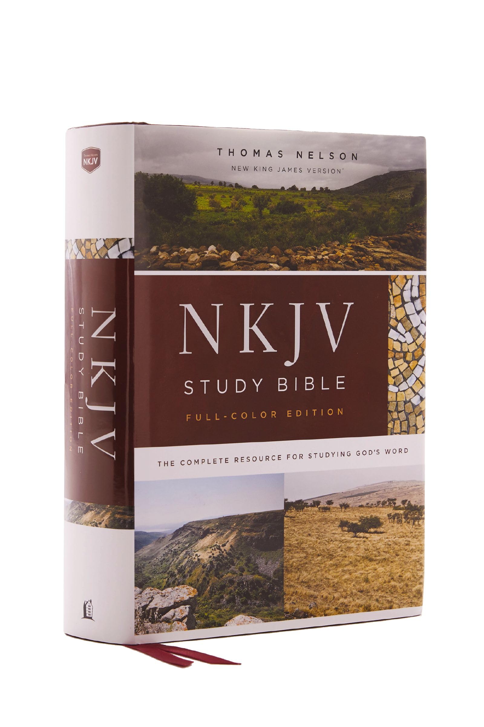 NKJV Study Bible, Hardcover, Burgundy, Full-Color, Comfort Print: The Complete Resource for Studying God’s Word Religion & Esotericism