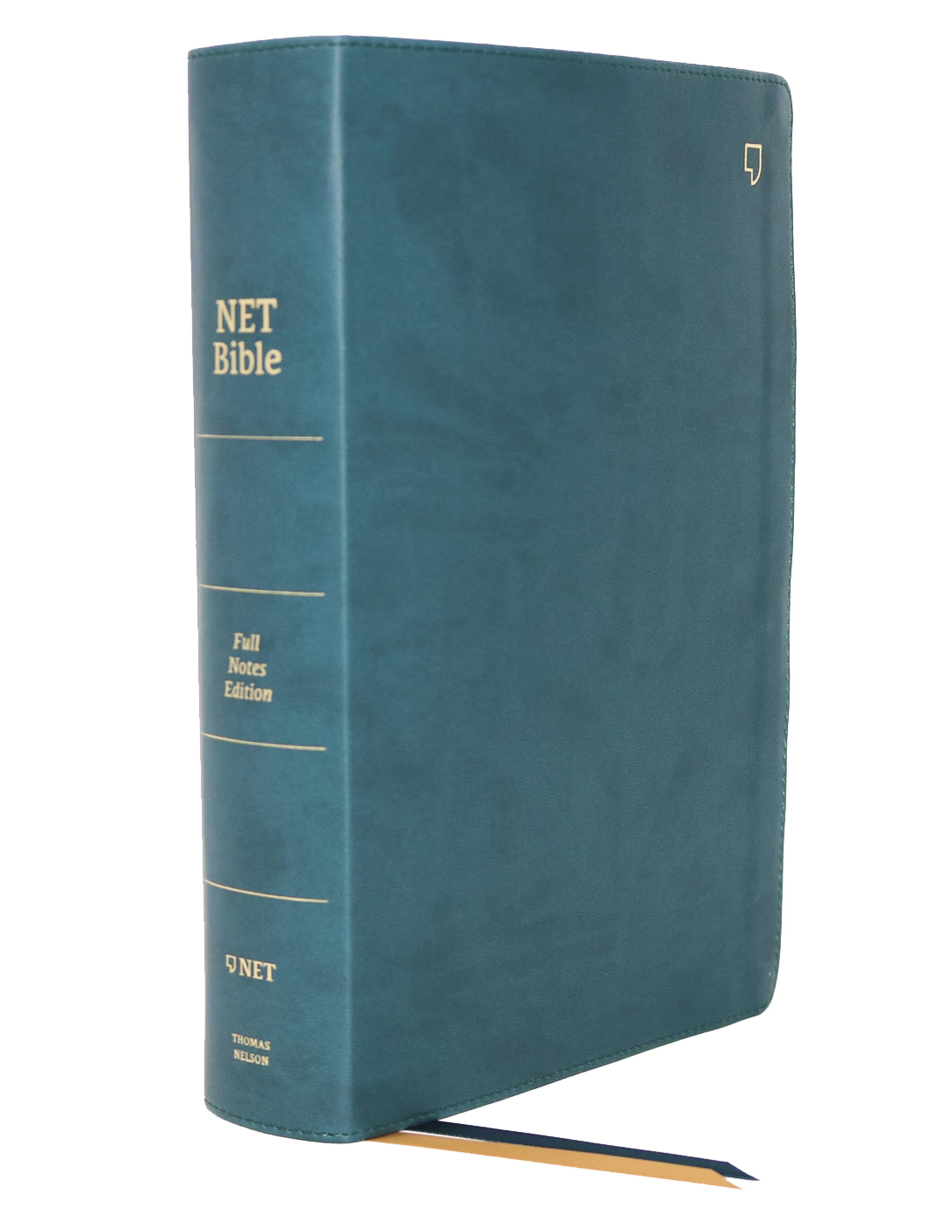 NET Bible, Full-notes Edition, Leathersoft, Teal, Thumb Indexed, Comfort Print: Holy Bible Contemporary literature