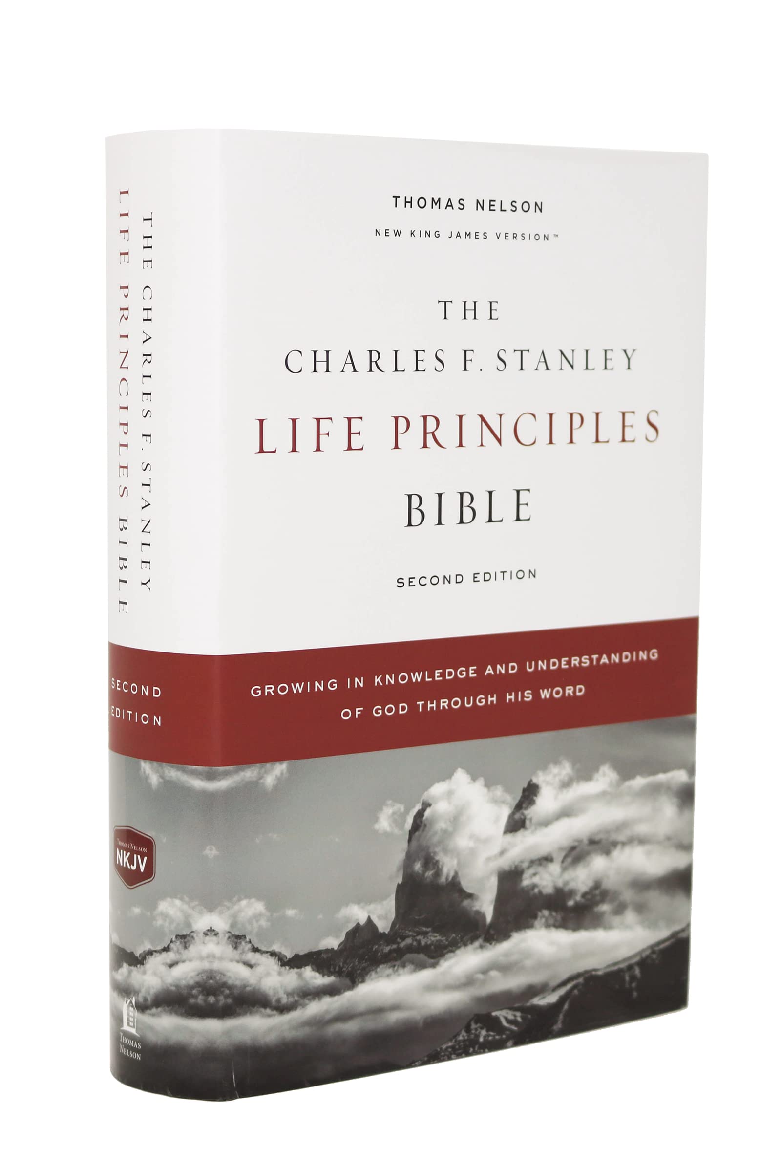 The NKJV, Charles F. Stanley Life Principles Bible, 2nd Edition, Hardcover, Comfort Print: Growing in Knowledge and Understanding of God Through His Word Business, Finance & Career
