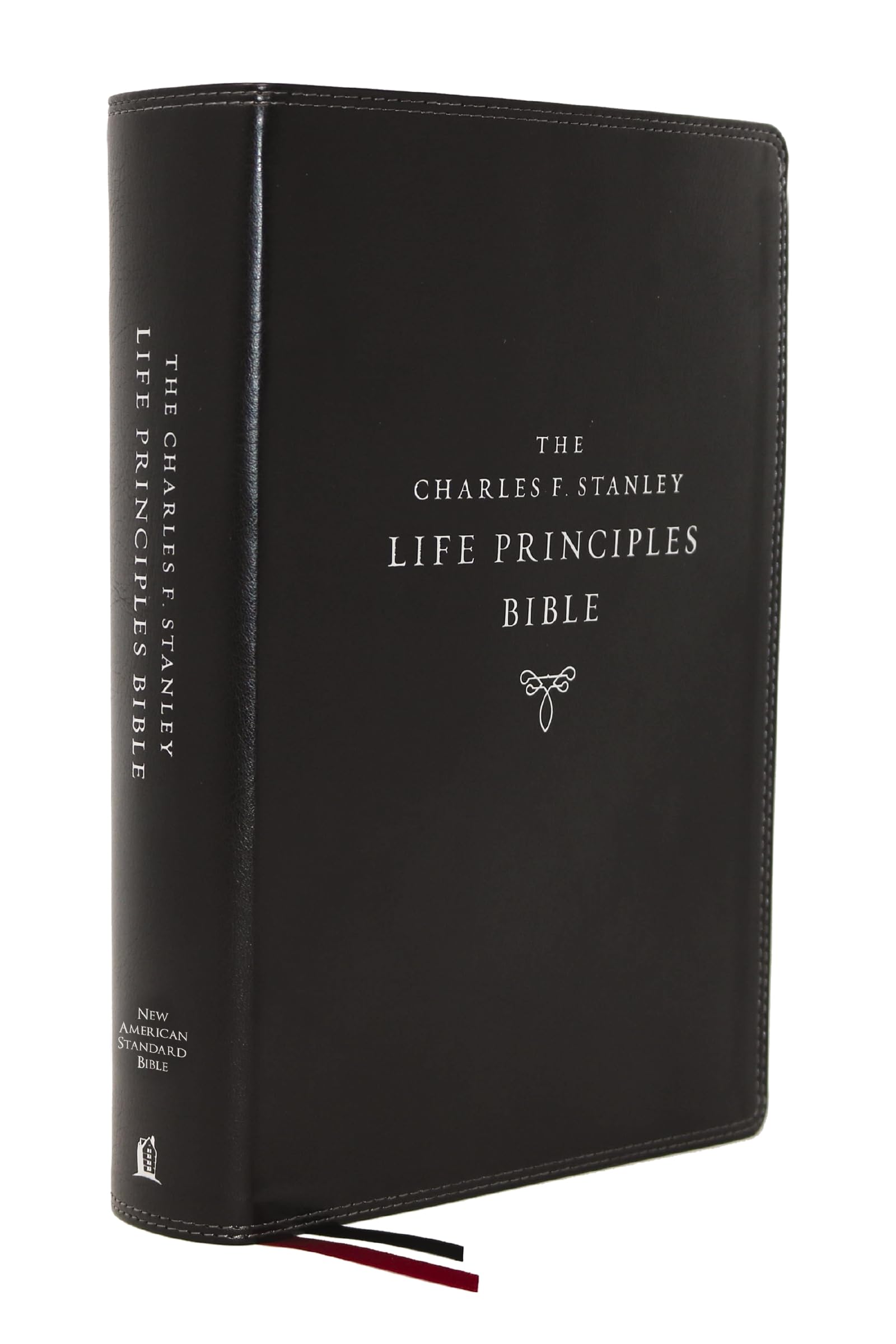 NASB, Charles F. Stanley Life Principles Bible, 2nd Edition, Leathersoft, Black, Thumb Indexed, 1995 Text, Comfort Print: Holy Bible, New American Standard Bible Business, Finance & Career