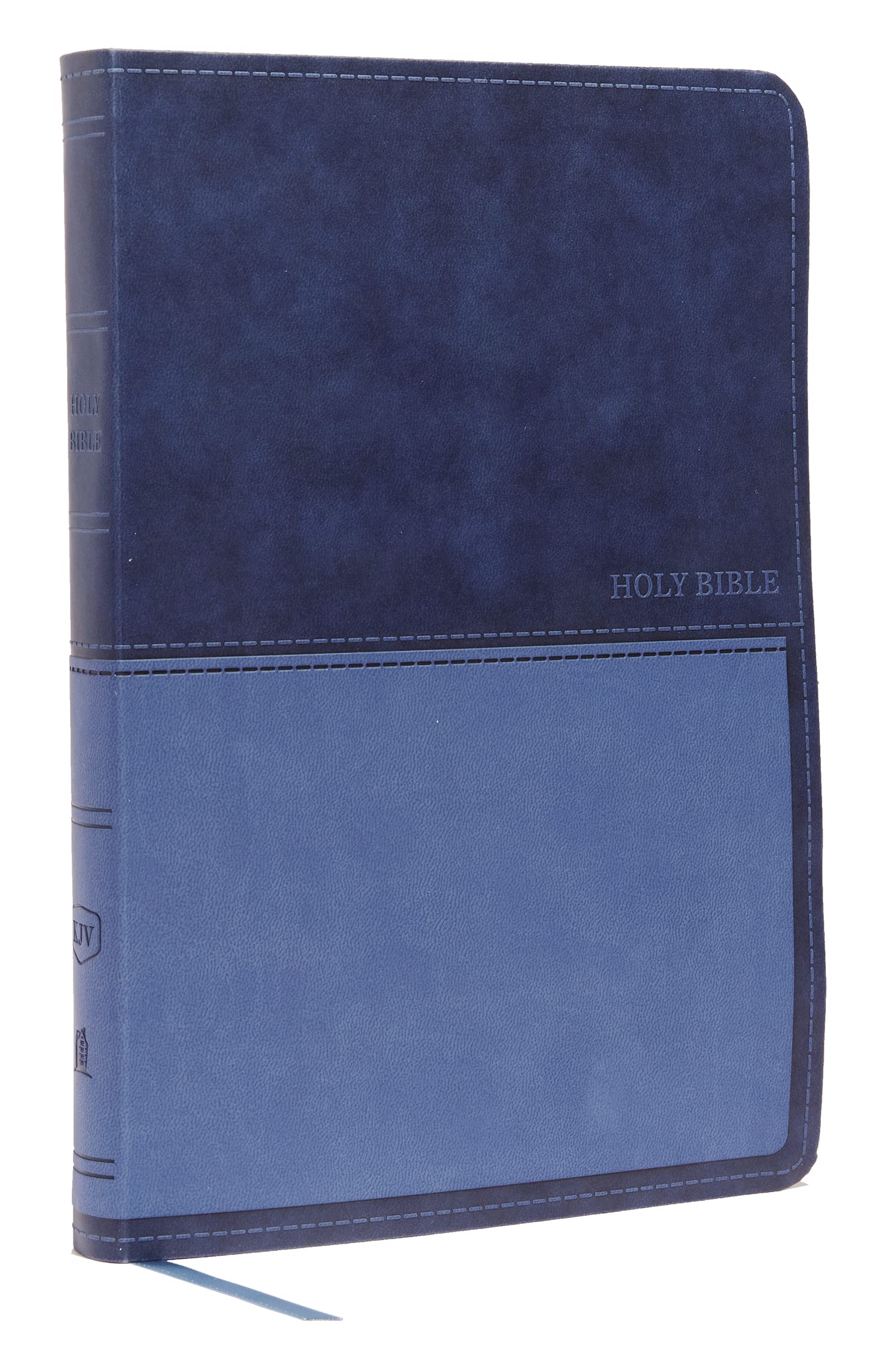 KJV Holy Bible: Value Large Print Thinline, Blue Leathersoft, Red Letter, Comfort Print: King James Version: Holy Bible, King James Version Film, Art & Culture
