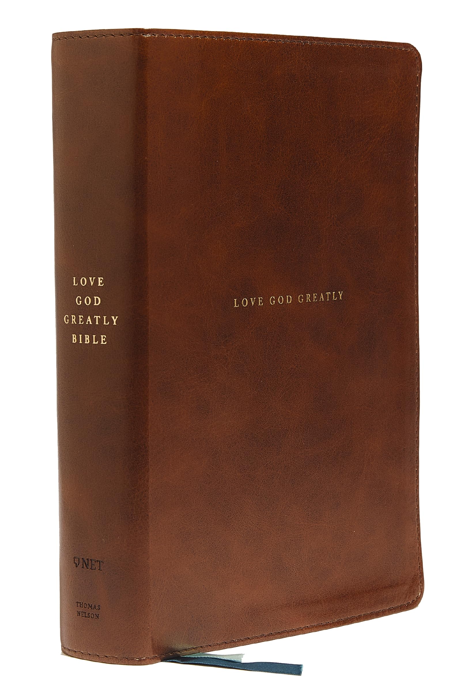 Love God Greatly Bible: A SOAP Method Study Bible for Women (NET, Brown Leathersoft, Comfort Print) Religion & Esotericism