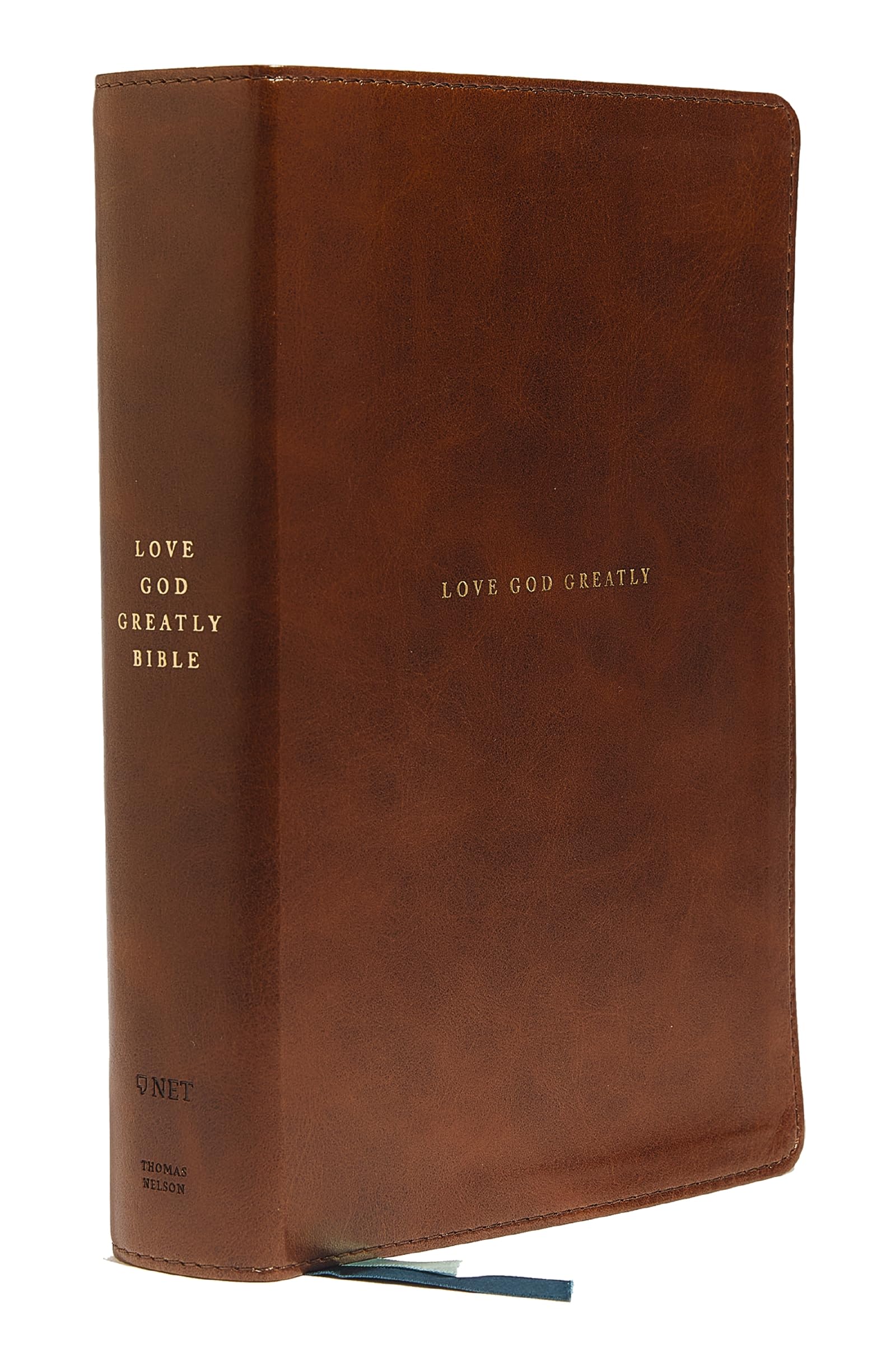 Love God Greatly Bible: A SOAP Method Study Bible for Women (NET, Brown Leathersoft, Thumb Indexed, Comfort Print) Religion & Esotericism