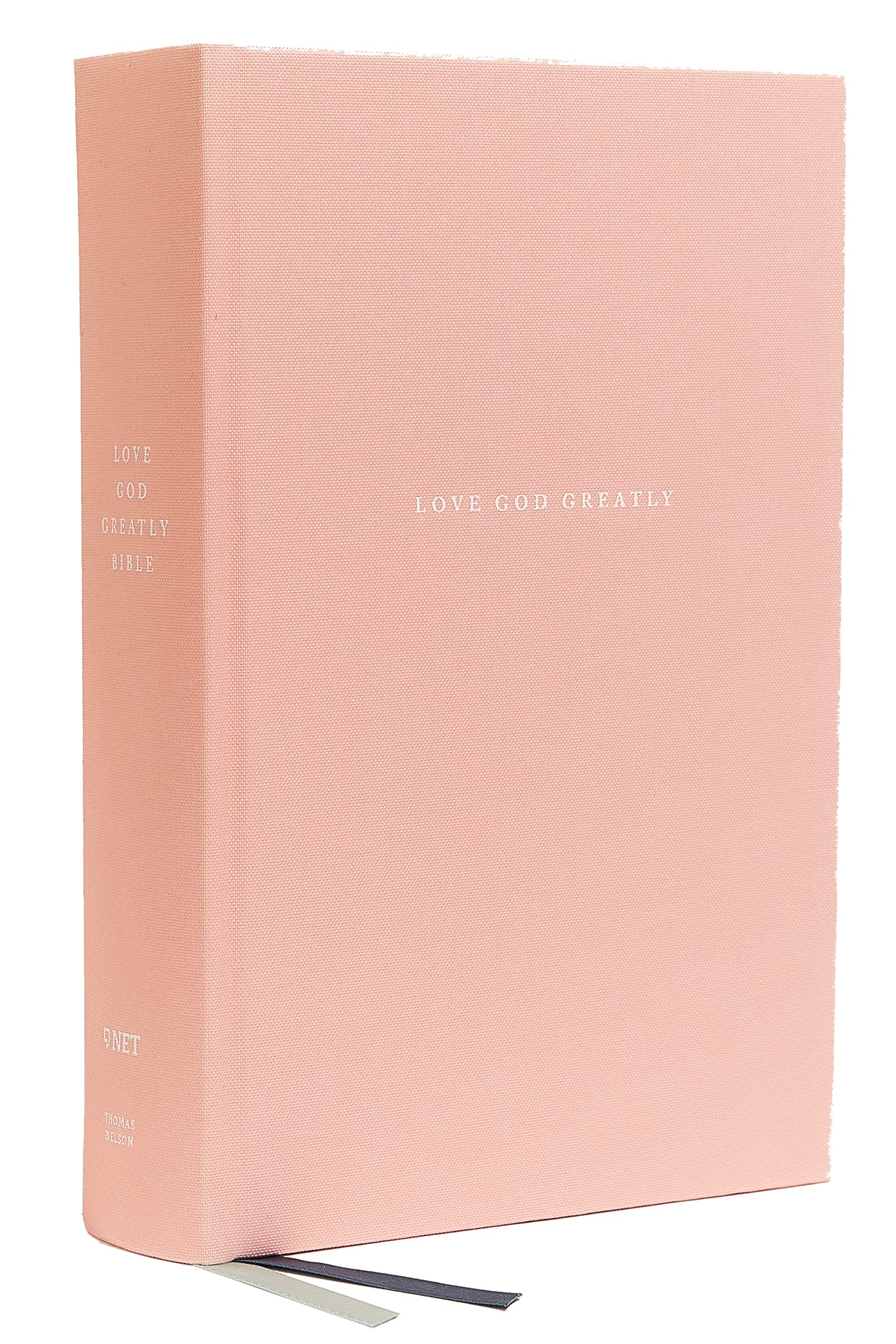 Love God Greatly Bible: A SOAP Method Study Bible for Women (NET, Pink Cloth-over-Board, Thumb Indexed, Comfort Print) Religion & Esotericism