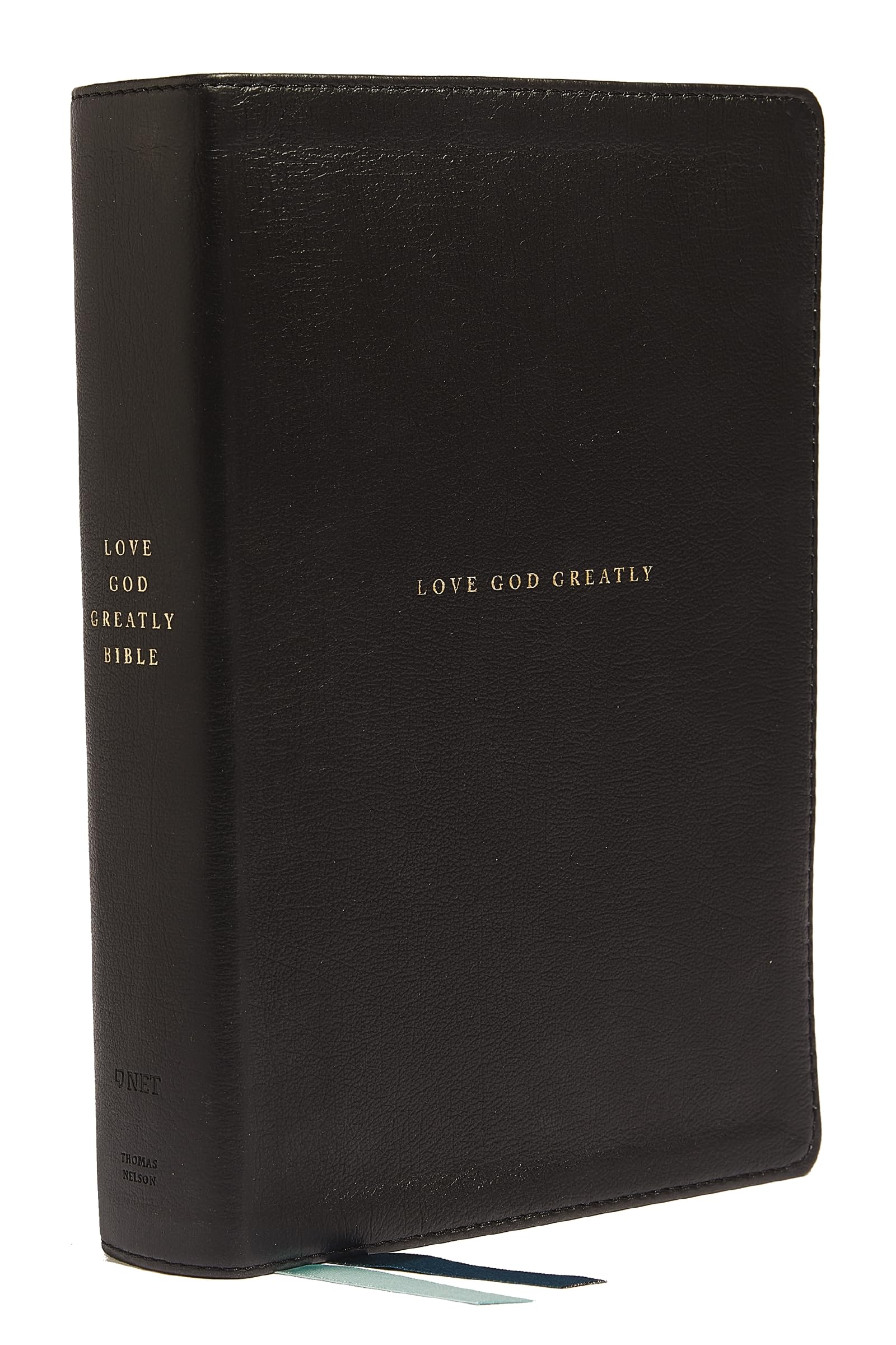 Love God Greatly Bible: A SOAP Method Study Bible for Women (NET, Genuine Leather, Black, Comfort Print) Religion & Esotericism