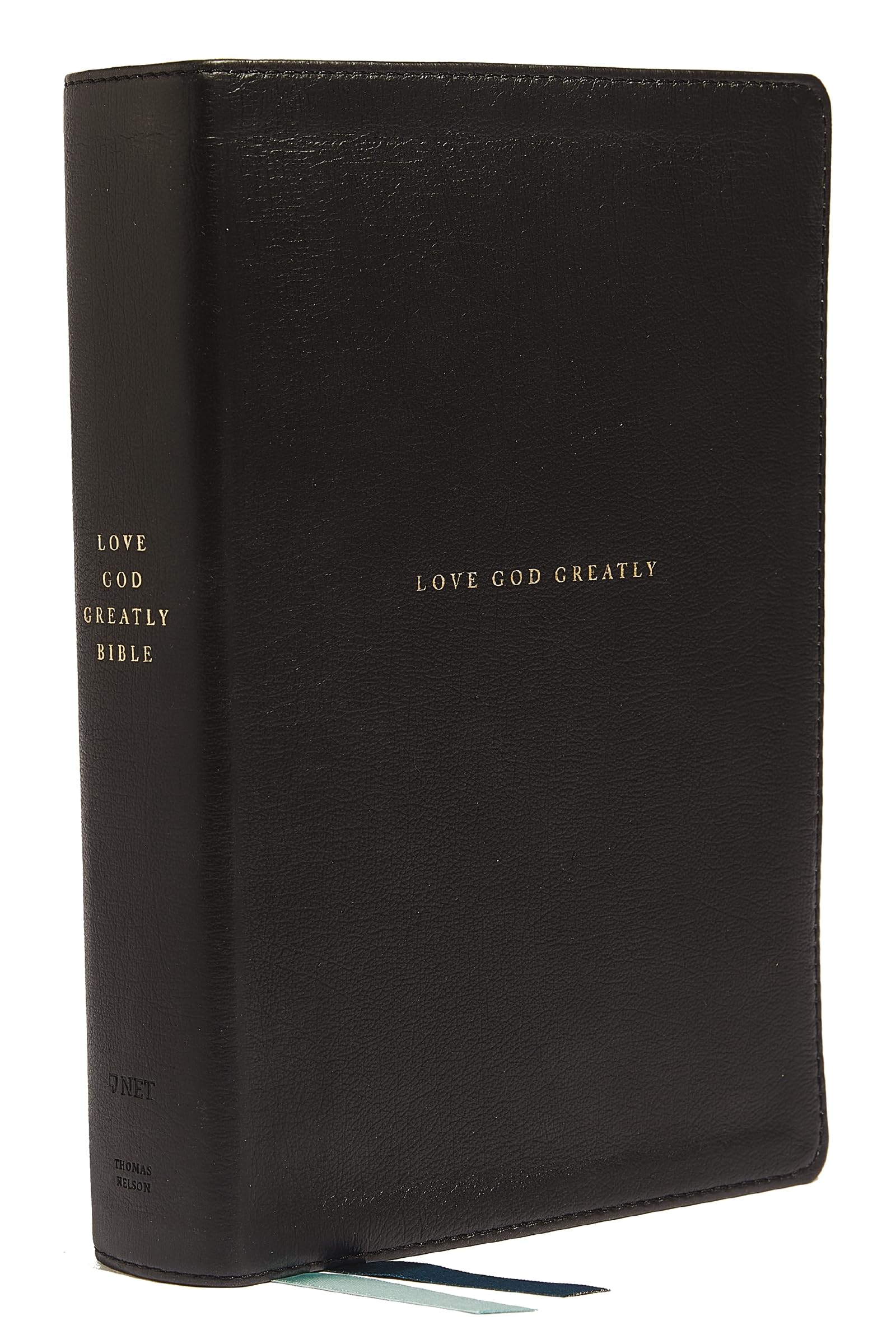 Love God Greatly Bible: A SOAP Method Study Bible for Women (NET, Genuine Leather, Black, Thumb Indexed, Comfort Print) Religion & Esotericism