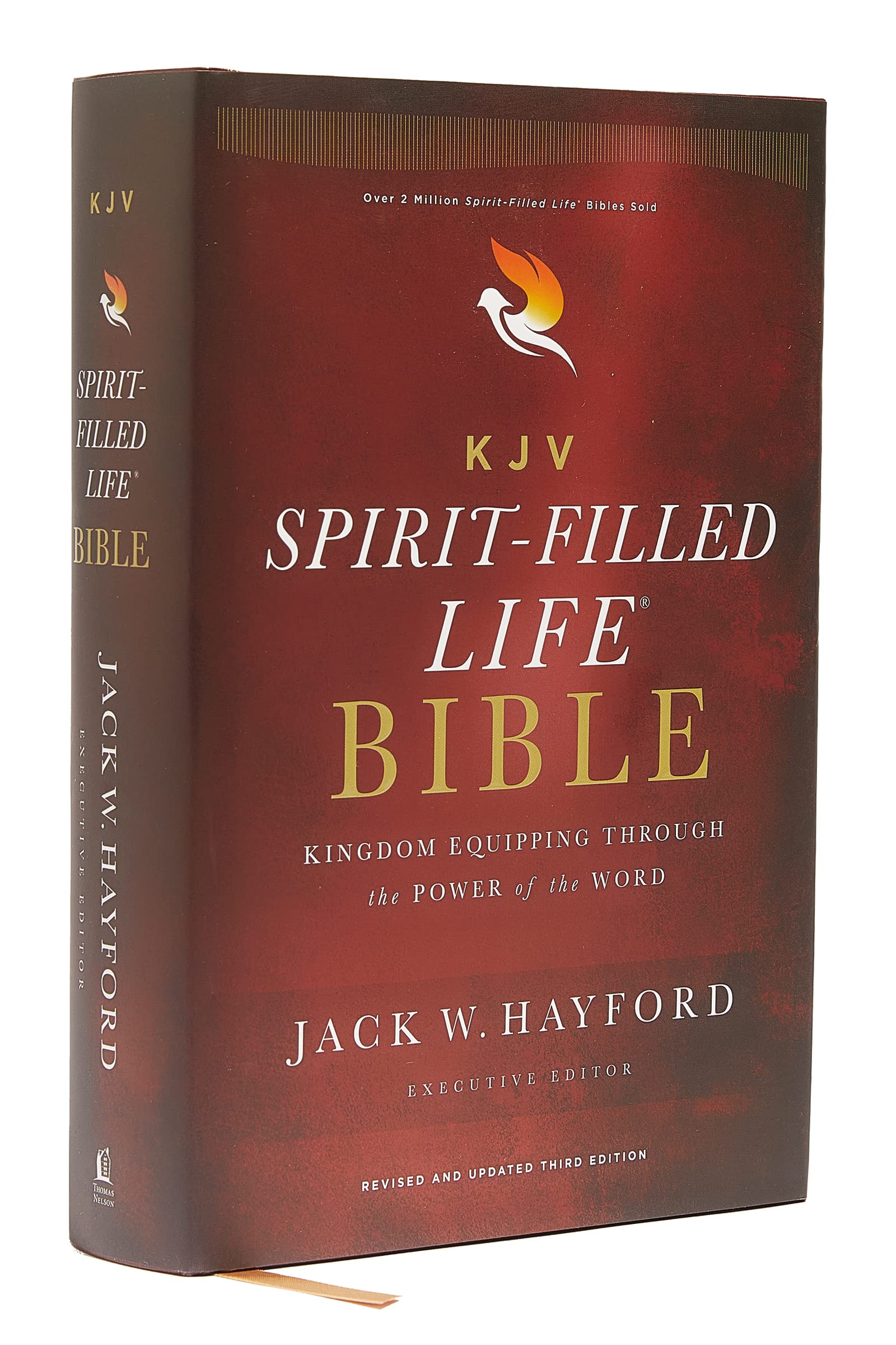 KJV, Spirit-Filled Life Bible, Third Edition, Hardcover, Red Letter, Comfort Print: Kingdom Equipping Through the Power of the Word Religion & Esotericism