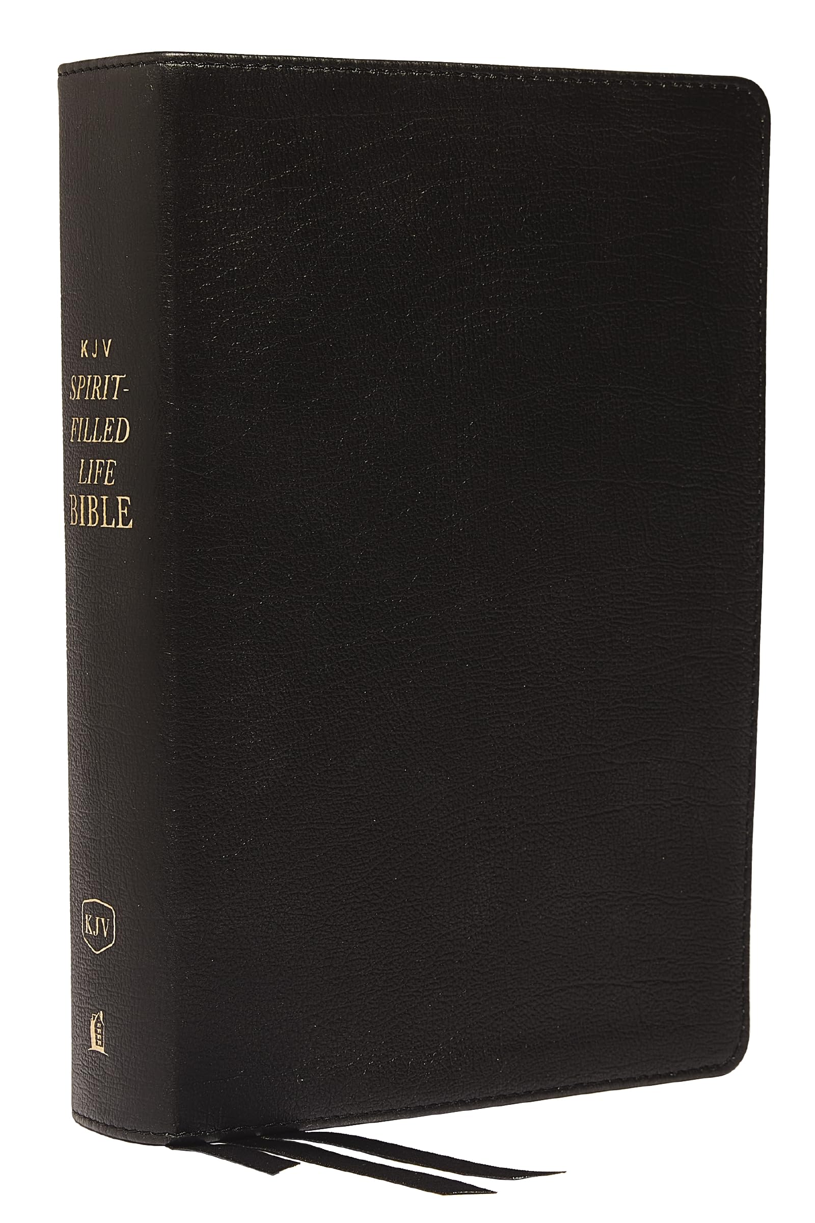 KJV, Spirit-Filled Life Bible, Third Edition, Genuine Leather, Black, Red Letter, Comfort Print: Kingdom Equipping Through the Power of the Word Religion & Esotericism
