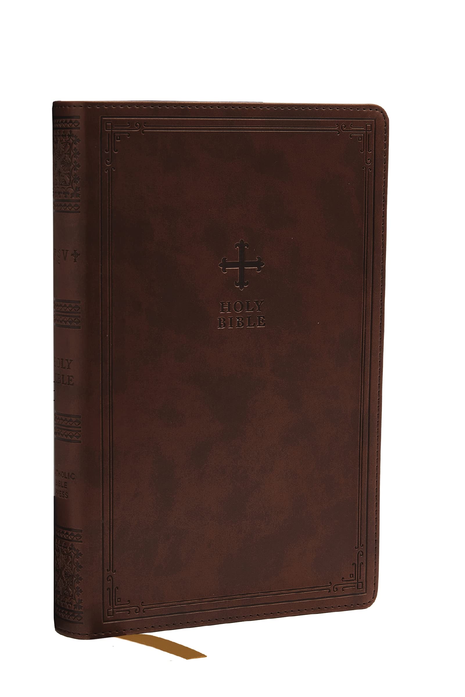 NRSV Catholic Edition Gift Bible, Brown Leathersoft (Comfort Print, Holy Bible, Complete Catholic Bible, NRSV CE) Film, Art & Culture