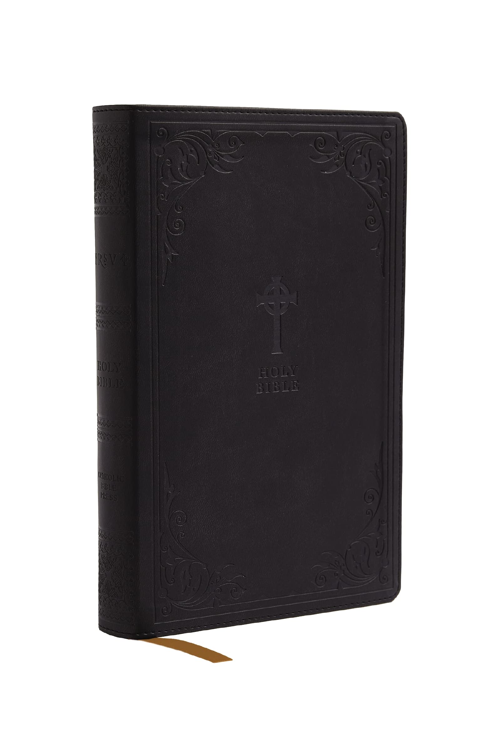 Nrsv, Catholic Bible, Gift Edition, Leathersoft, Black, Comfort Print Religion & Esotericism