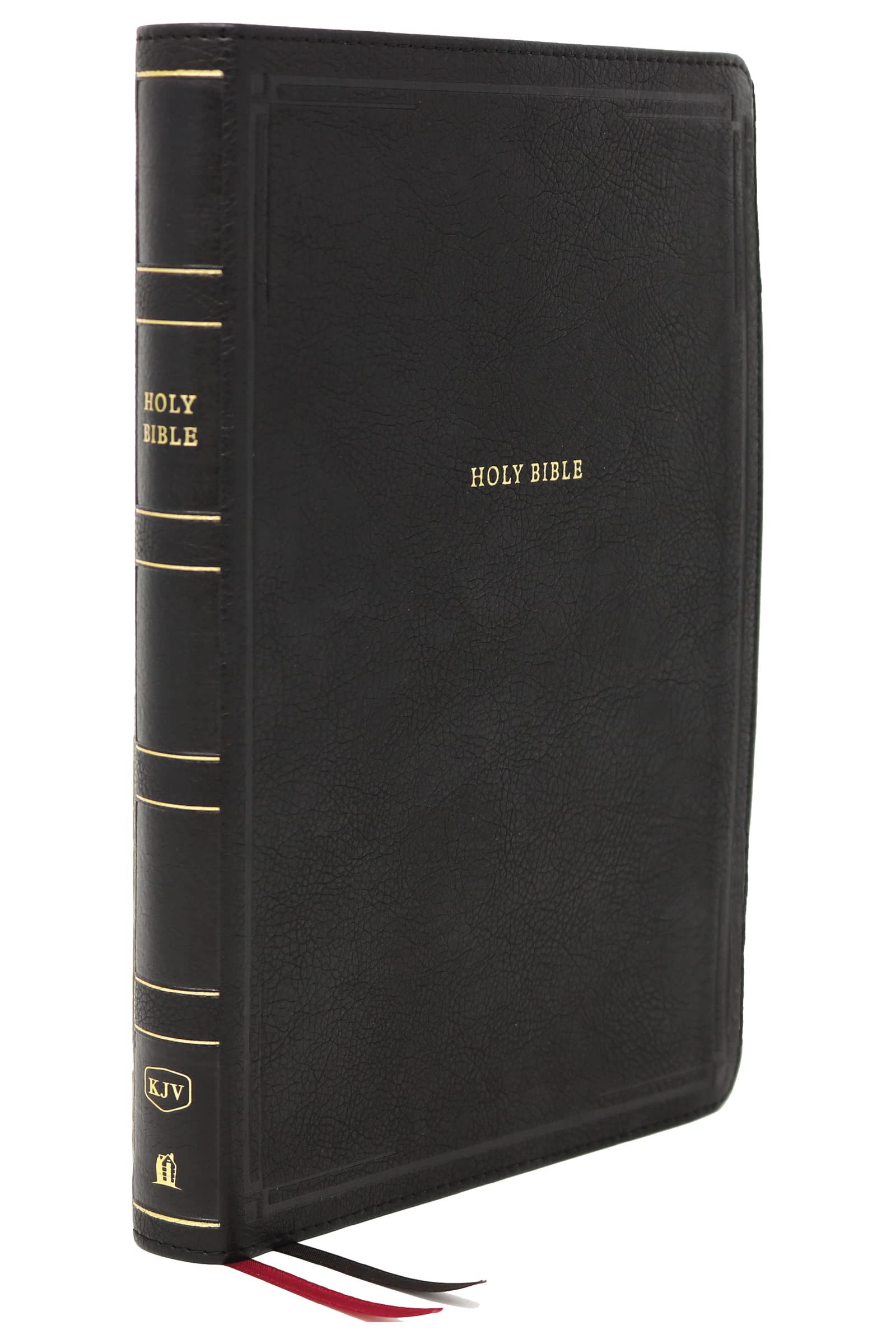 KJV Holy Bible: Giant Print Thinline Bible, Black Leathersoft, Red Letter, Comfort Print: King James Version Religion & Esotericism