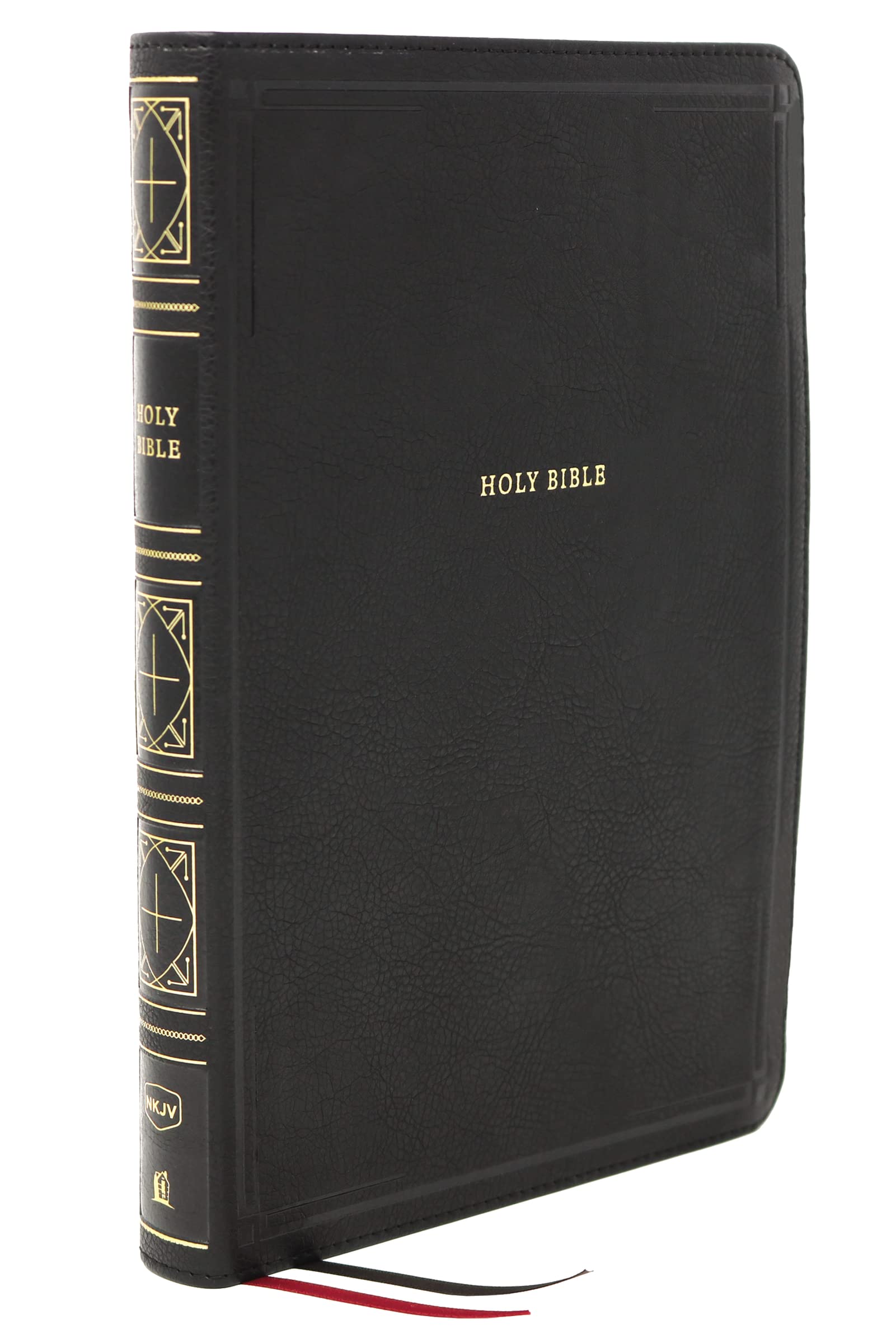 Nkjv, Thinline Bible, Giant Print, Leathersoft, Black, Red Letter Edition, Comfort Print Religion & Esotericism