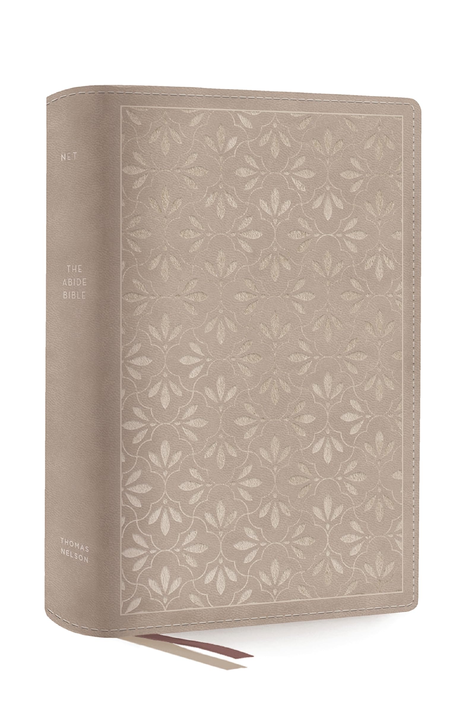 Product Image: The Net, Abide Bible, Leathersoft, Stone, Comfort Print