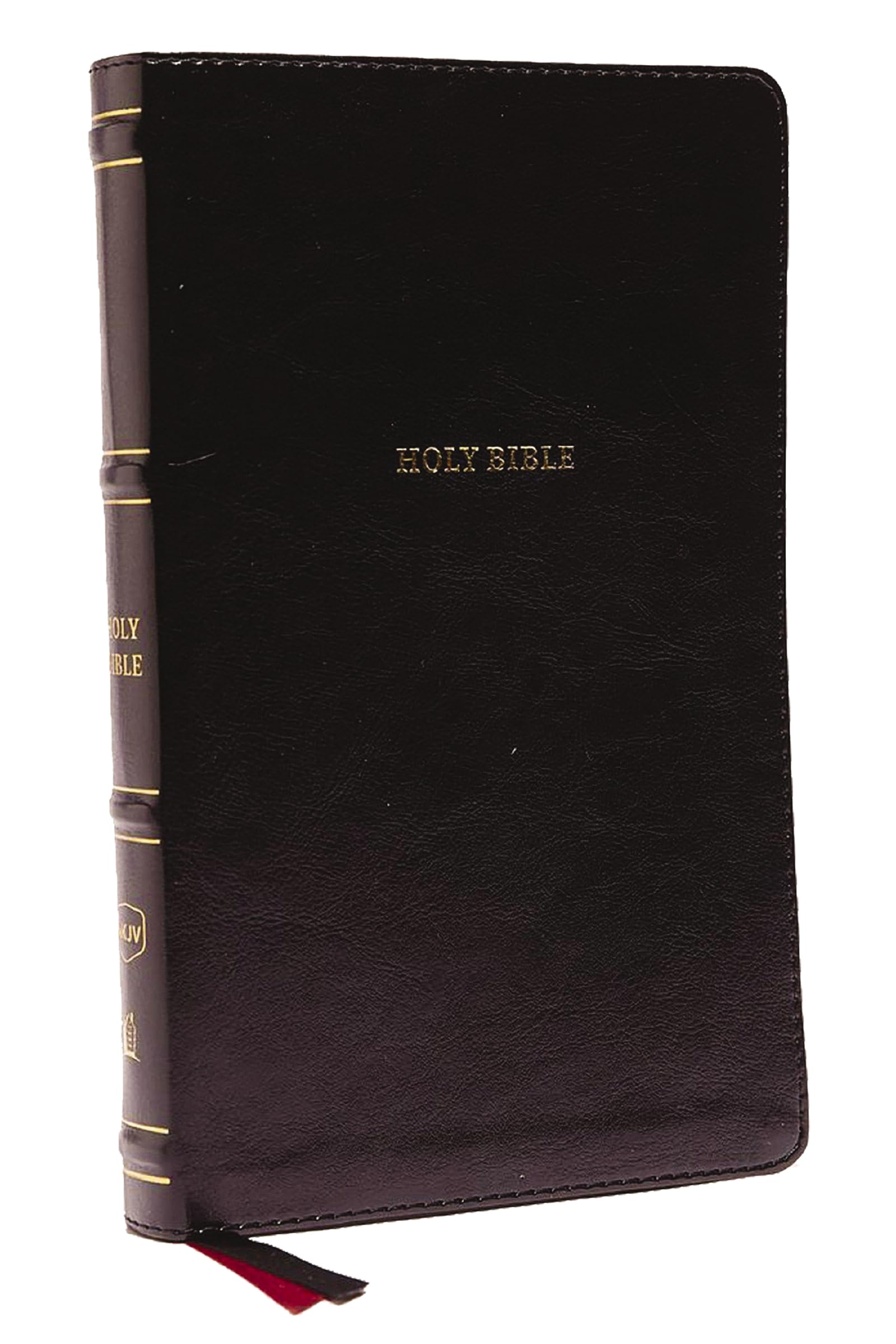 NKJV, Thinline Bible, Leathersoft, Black, Thumb Indexed, Red Letter, Comfort Print: Holy Bible, New King James Version Philosophy