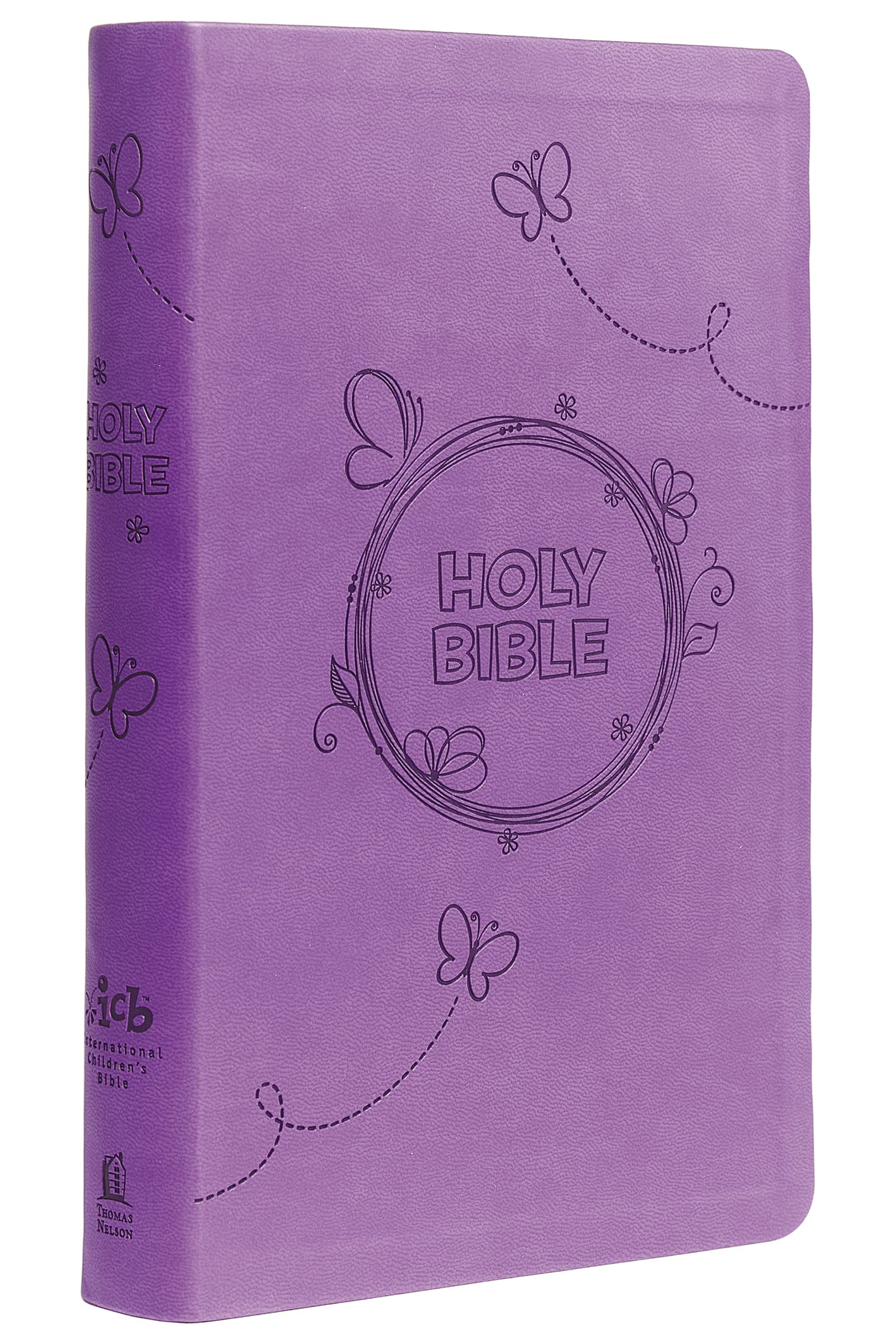 ICB, Holy Bible, Leathersoft, Purple: International Children's Bible Parents & Children