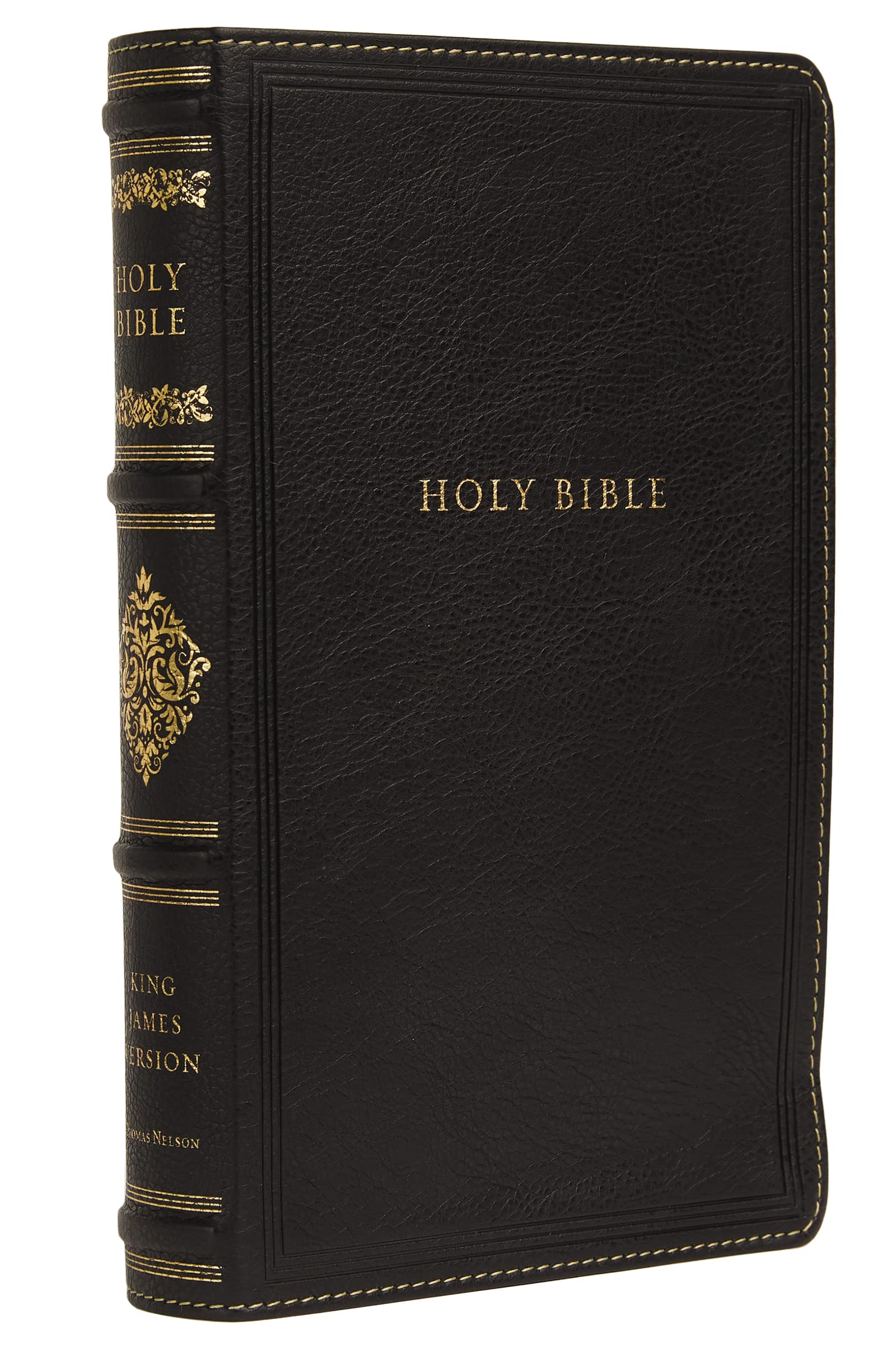 KJV, Personal Size Reference Bible, Sovereign Collection, Leathersoft, Black, Red Letter, Comfort Print: Holy Bible, King James Version Classics