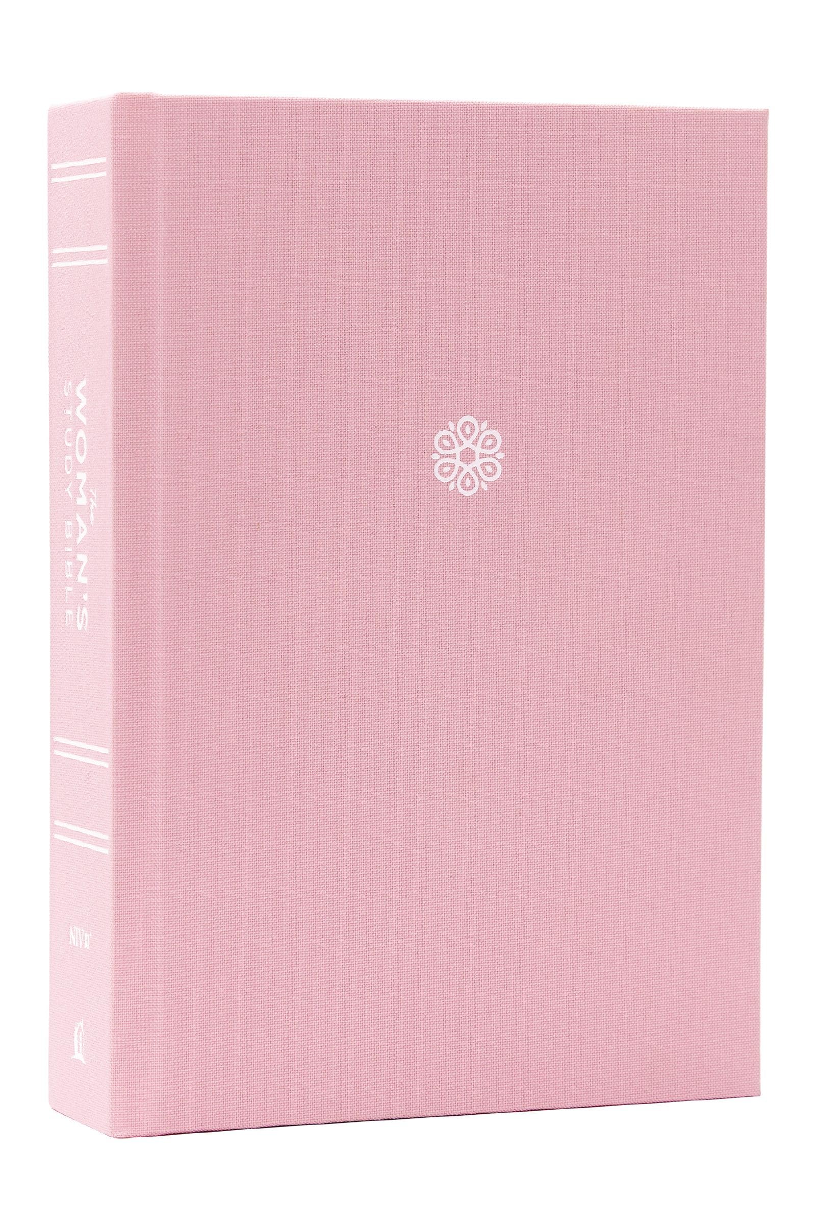 Niv, the Woman's Study Bible, Cloth Over Board, Pink, Full-Color Parents & Children