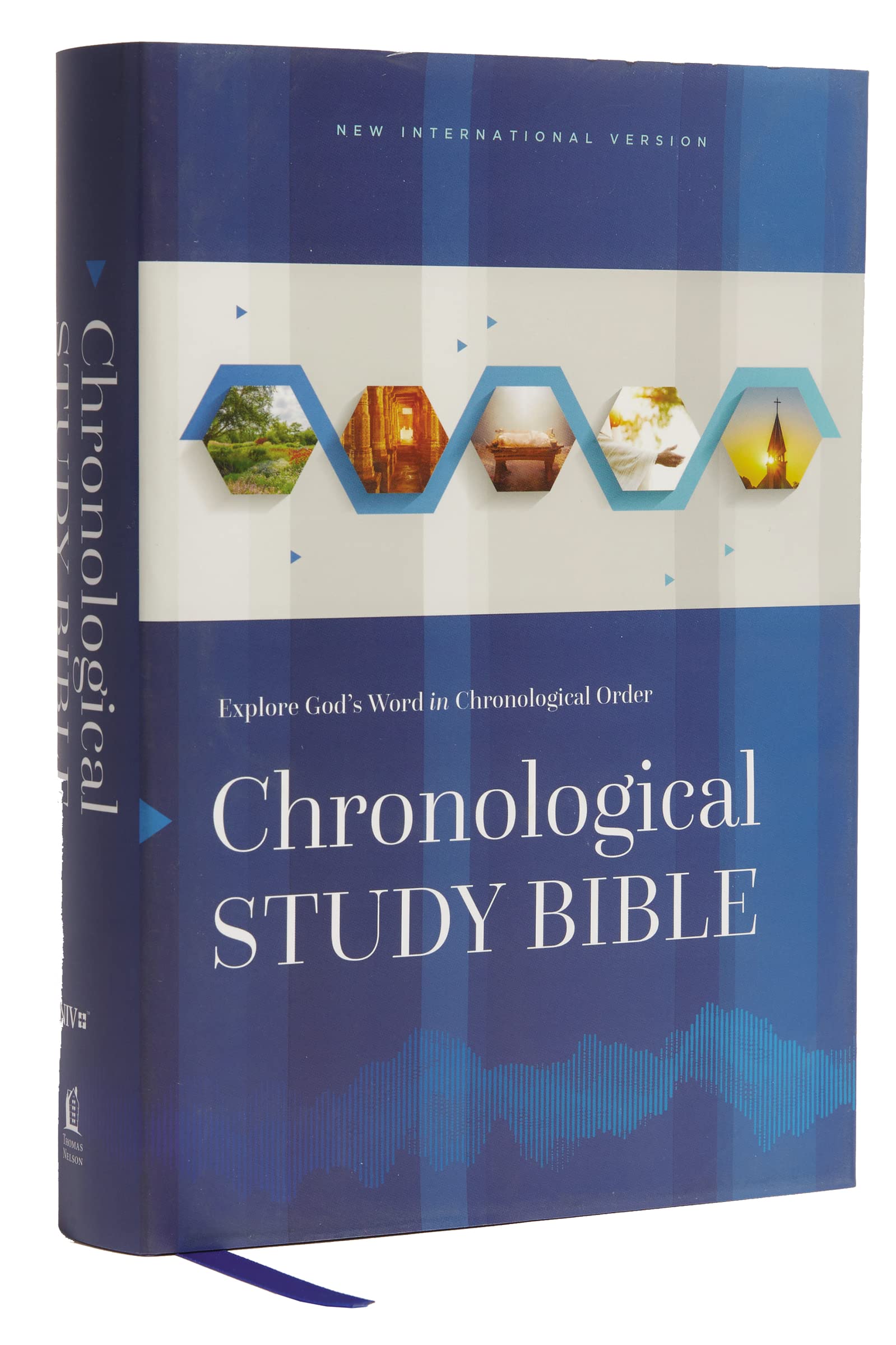 NIV, Chronological Study Bible, Hardcover, Comfort Print: Holy Bible, New International Version Social Sciences
