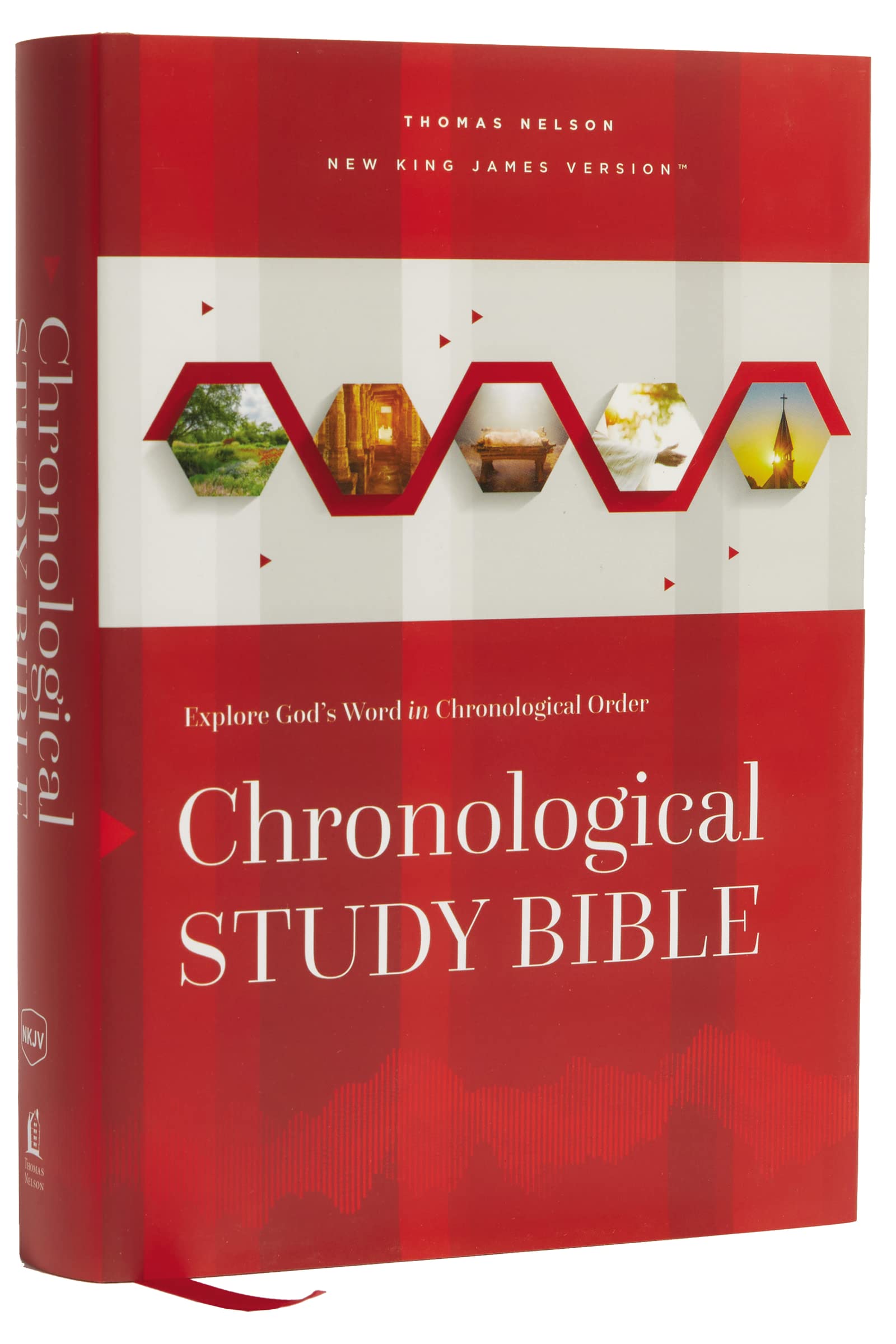 NKJV, Chronological Study Bible, Hardcover, Comfort Print: Holy Bible, New King James Version Social Sciences