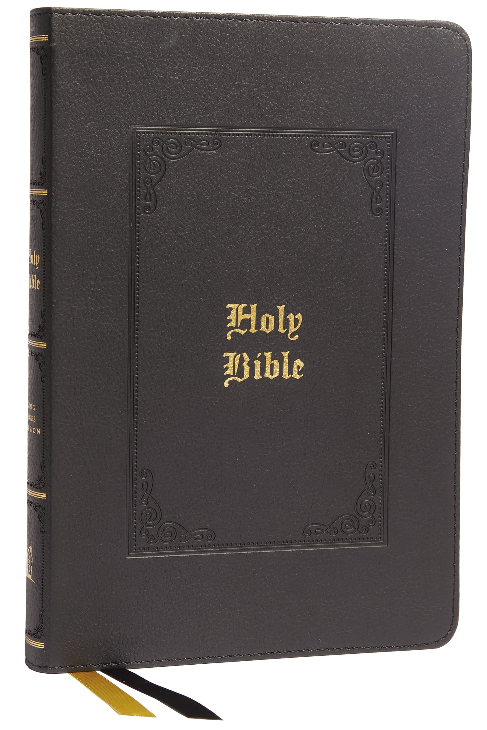 KJV Holy Bible: Large Print Thinline, Black Leathersoft, Red Letter, Comfort Print: King James Version Politics & History