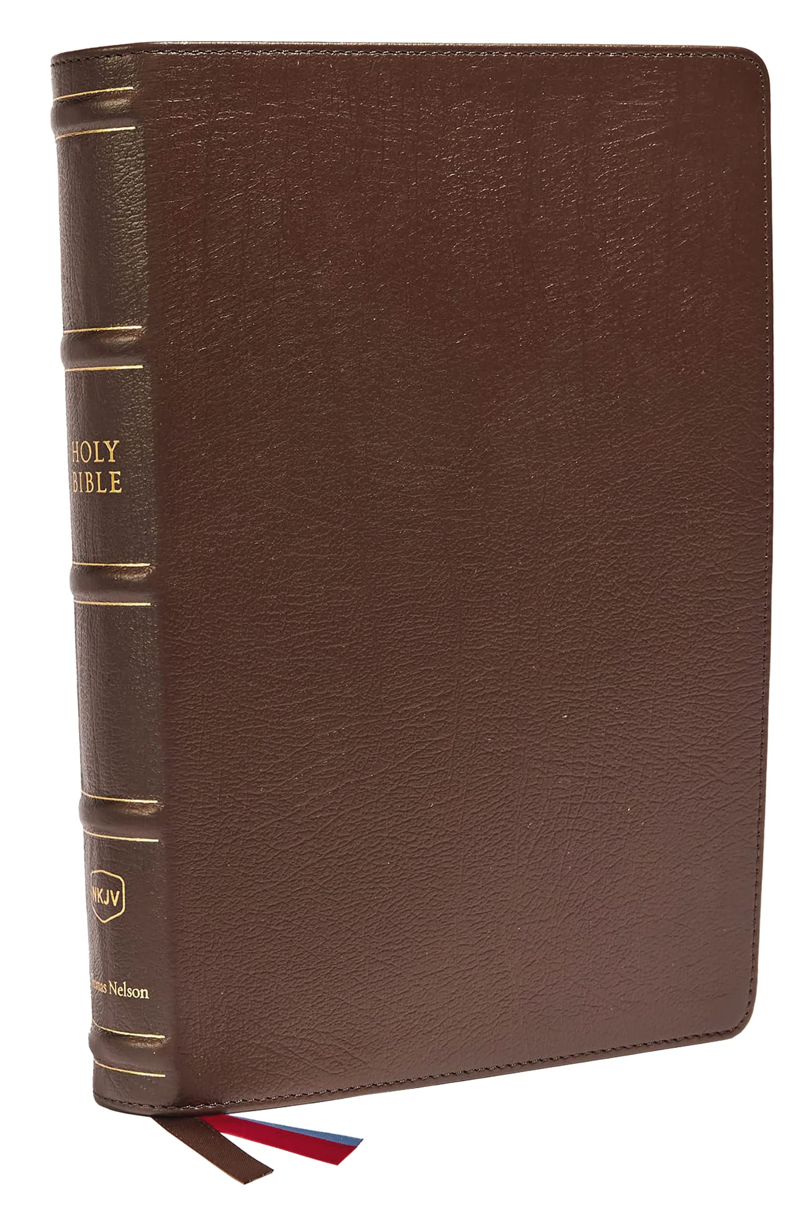 NKJV, Large Print Verse-by-Verse Reference Bible, Maclaren Series, Genuine Leather, Brown, Thumb Indexed, Comfort Print: Holy Bible, New King James Version (The Maclaren Series) Religion & Esotericism