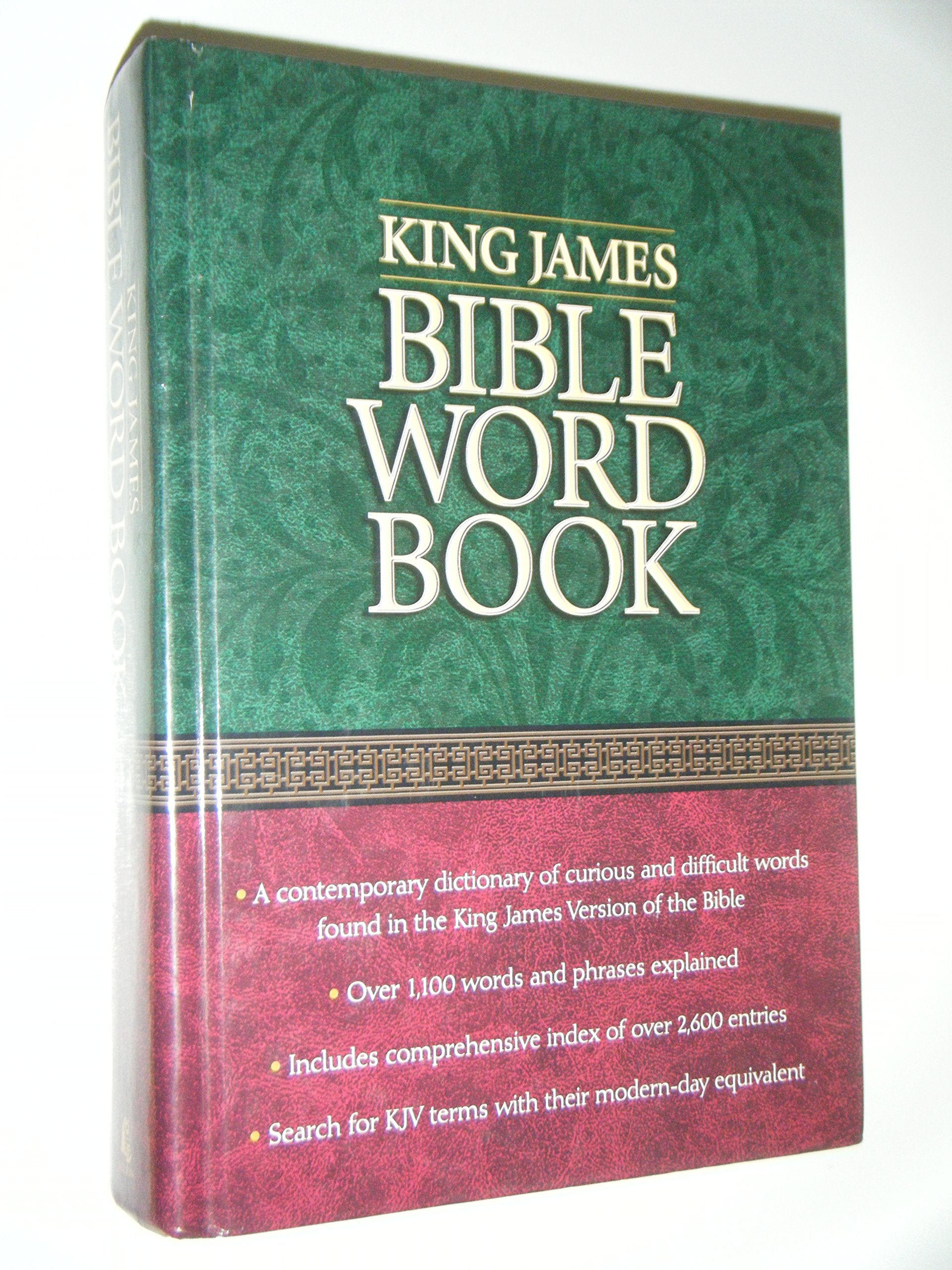 King James Bible Word Book Religion & Esotericism
