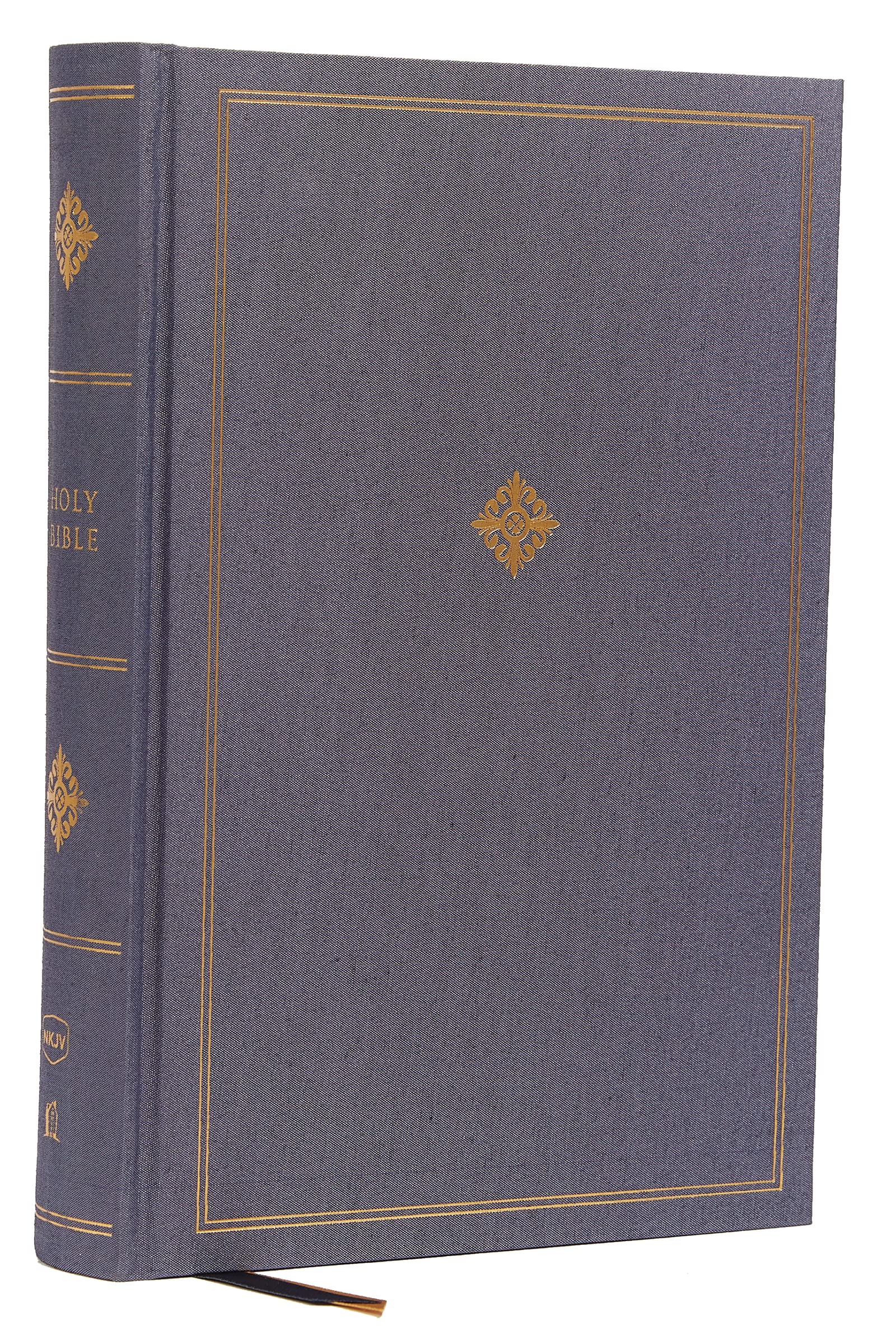 NKJV, Single-Column Wide-Margin Reference Bible, Cloth over Board, Red Letter, Comfort Print: Holy Bible, New King James Version Media & Communication