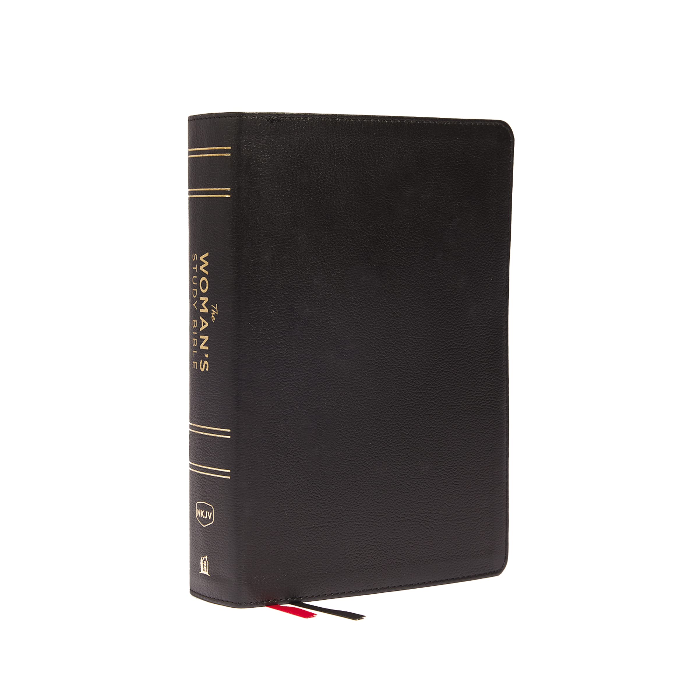 NKJV, The Woman's Study Bible, Genuine Leather, Black, Red Letter, Full-Color Edition, Thumb Indexed: Receiving God's Truth for Balance, Hope, and Transformation Religion & Esotericism