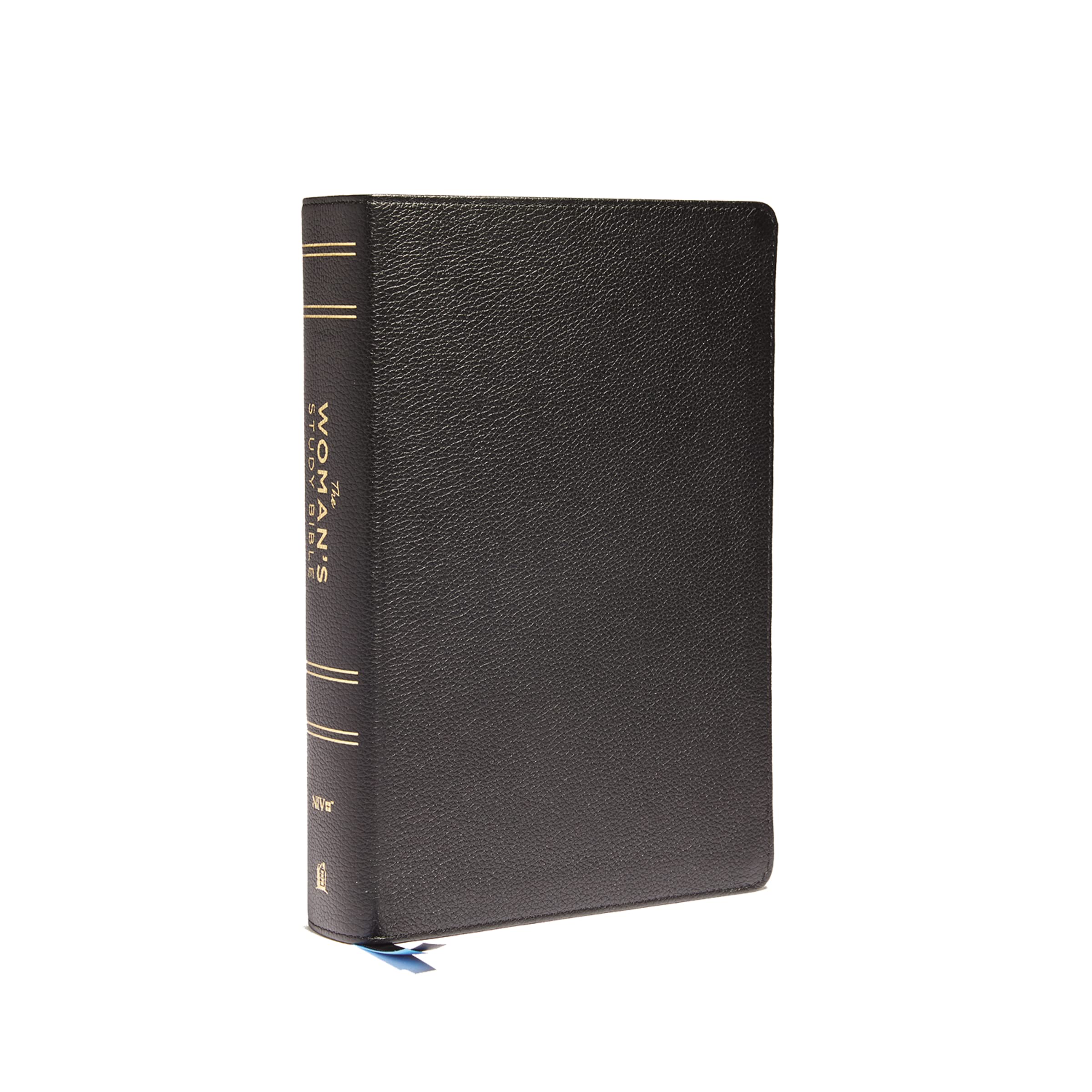 NIV, The Woman's Study Bible, Genuine Leather, Black, Full-Color, Red Letter, Thumb Indexed: Receiving God's Truth for Balance, Hope, and Transformation Parents & Children