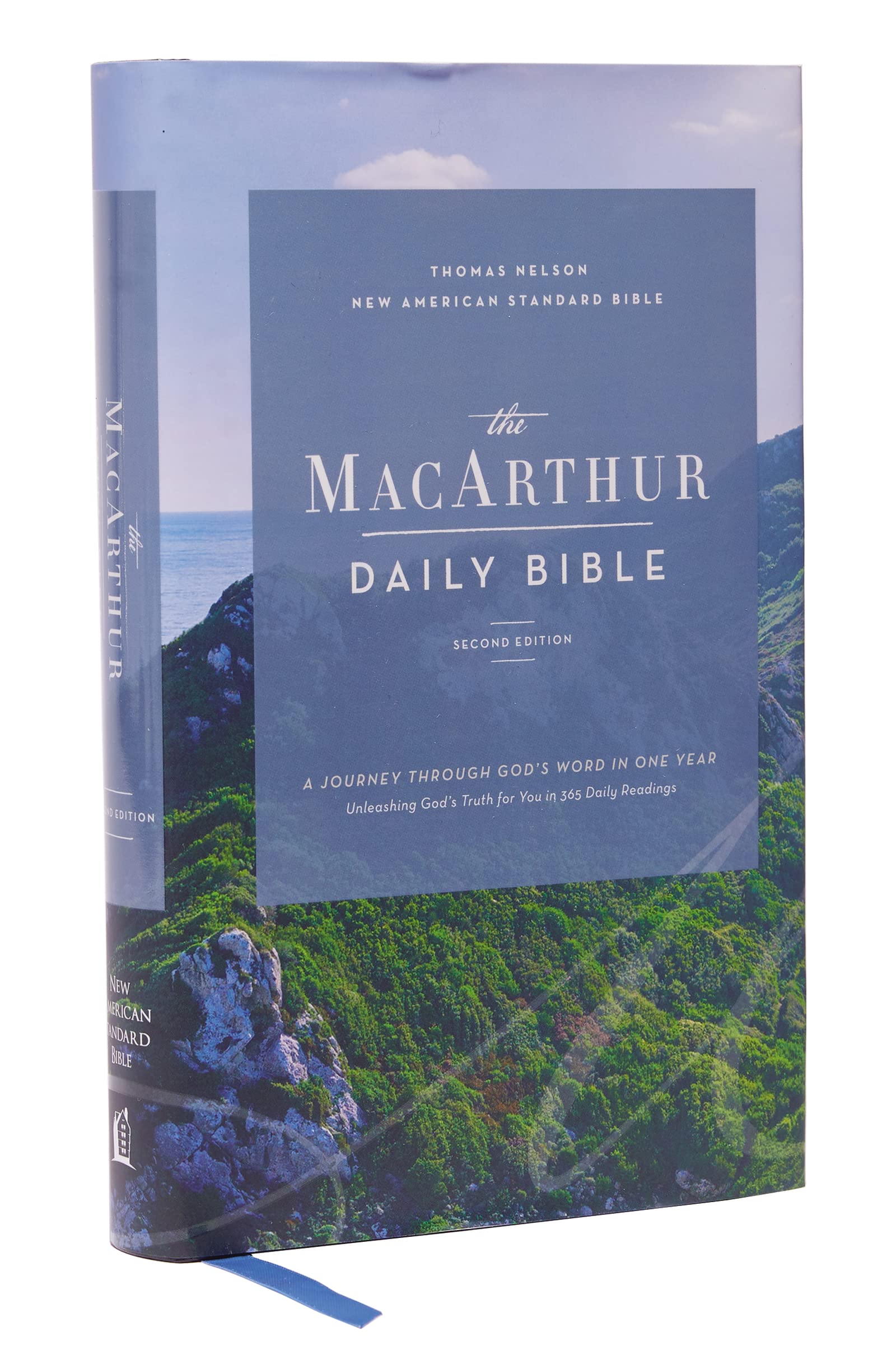 NASB, MacArthur Daily Bible, 2nd Edition, Hardcover, Comfort Print: Read the Bible in One Year with Notes from John Macarthur Religion & Esotericism