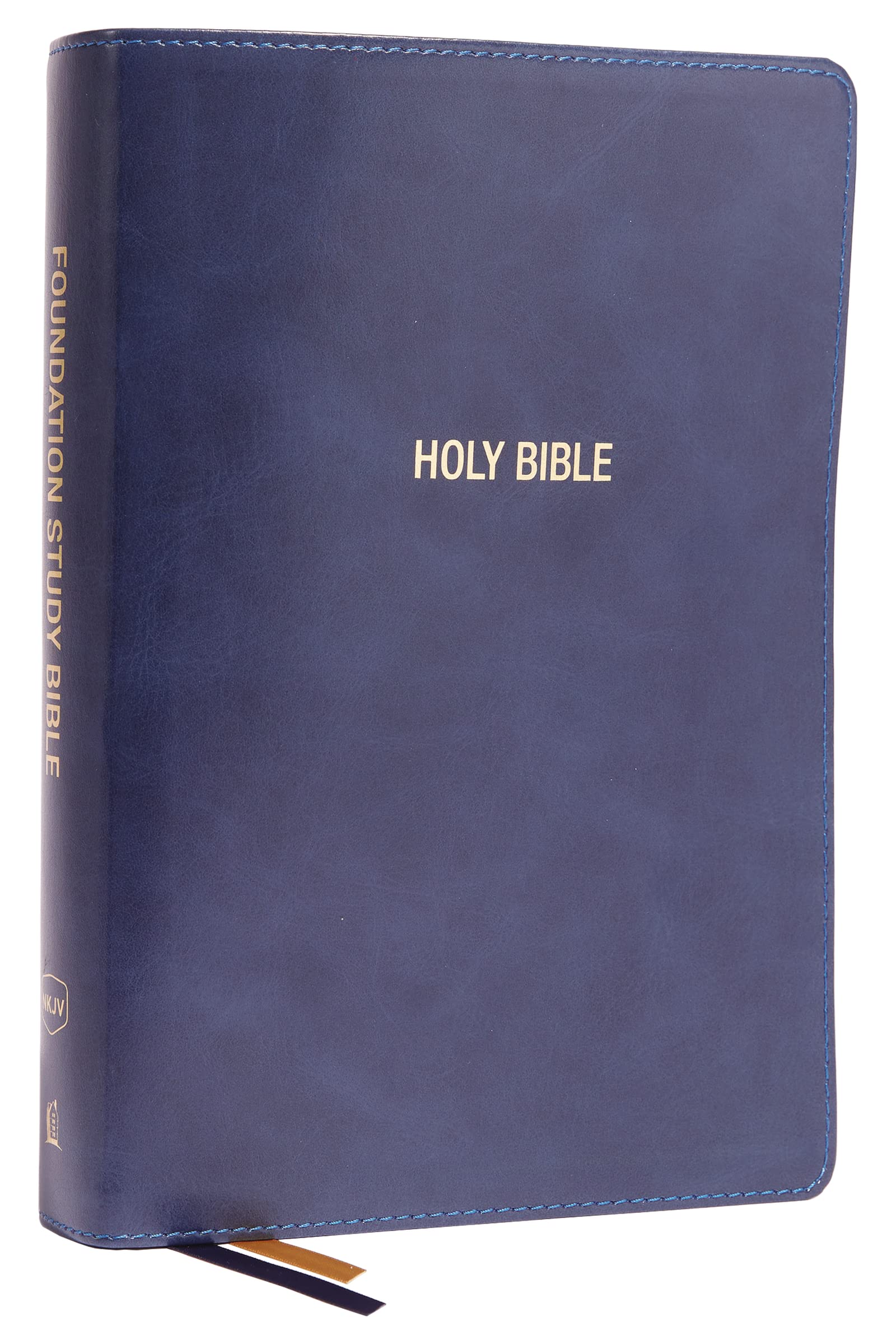 NKJV, Foundation Study Bible, Large Print, Leathersoft, Blue, Red Letter, Comfort Print: Holy Bible, New King James Version Religion & Esotericism