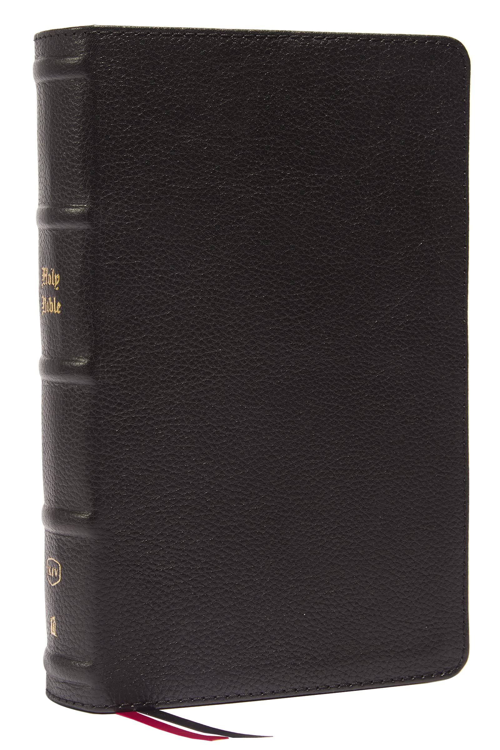KJV Holy Bible: Large Print Single-Column with 43,000 End-of-Verse Cross References, Black Genuine Leather, Personal Size, Red Letter, Comfort Print: King James Version: Holy Bible, King James Version Health, Nutrition & Fitness
