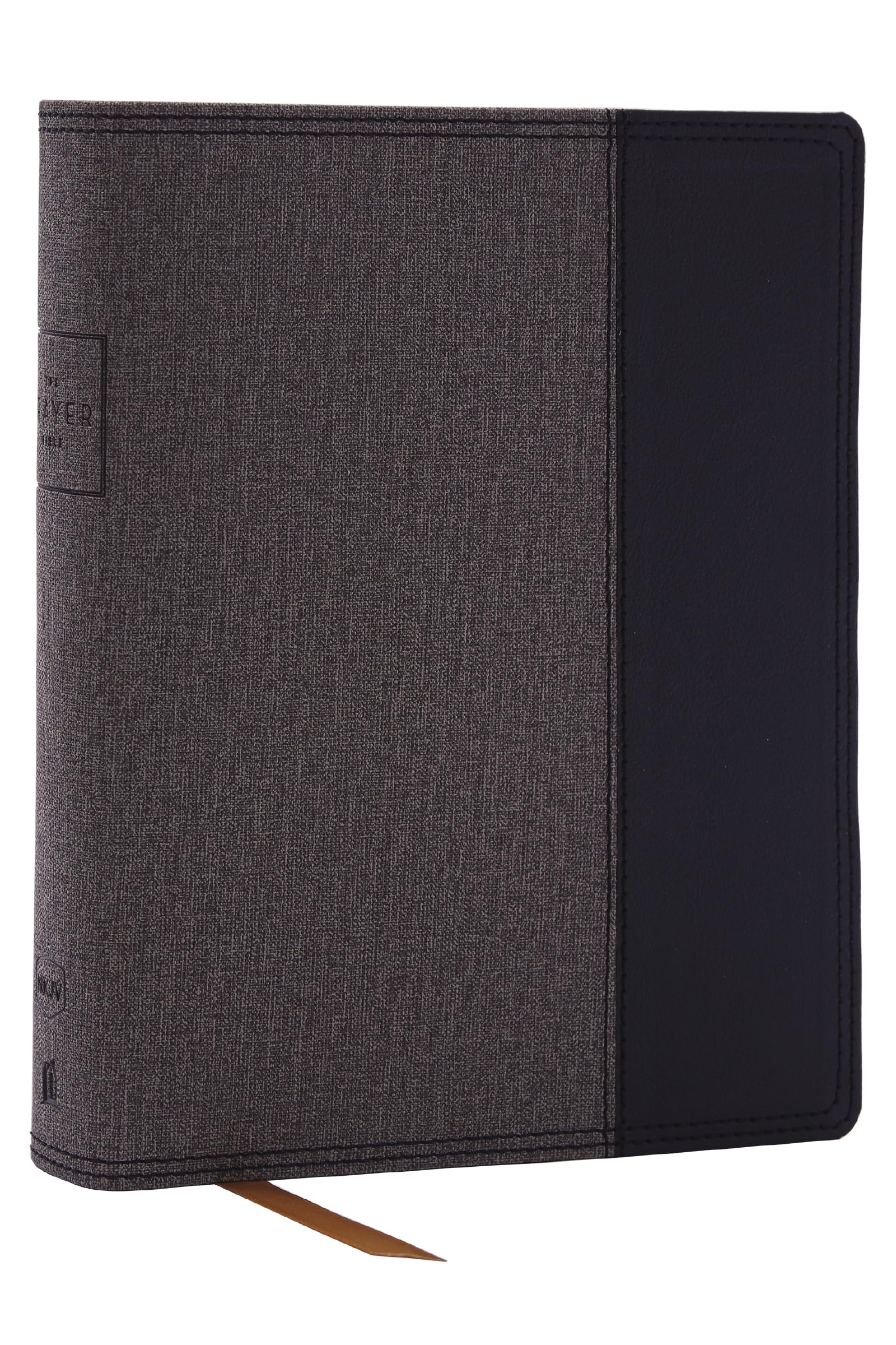 The Prayer Bible: Pray God’s Word Cover to Cover (NKJV, Black/Gray Leathersoft, Red Letter, Comfort Print): Nkjv, the Prayer Bible, Leathersoft, Black/gray, Red Letter, Comfort Print Religion & Esotericism