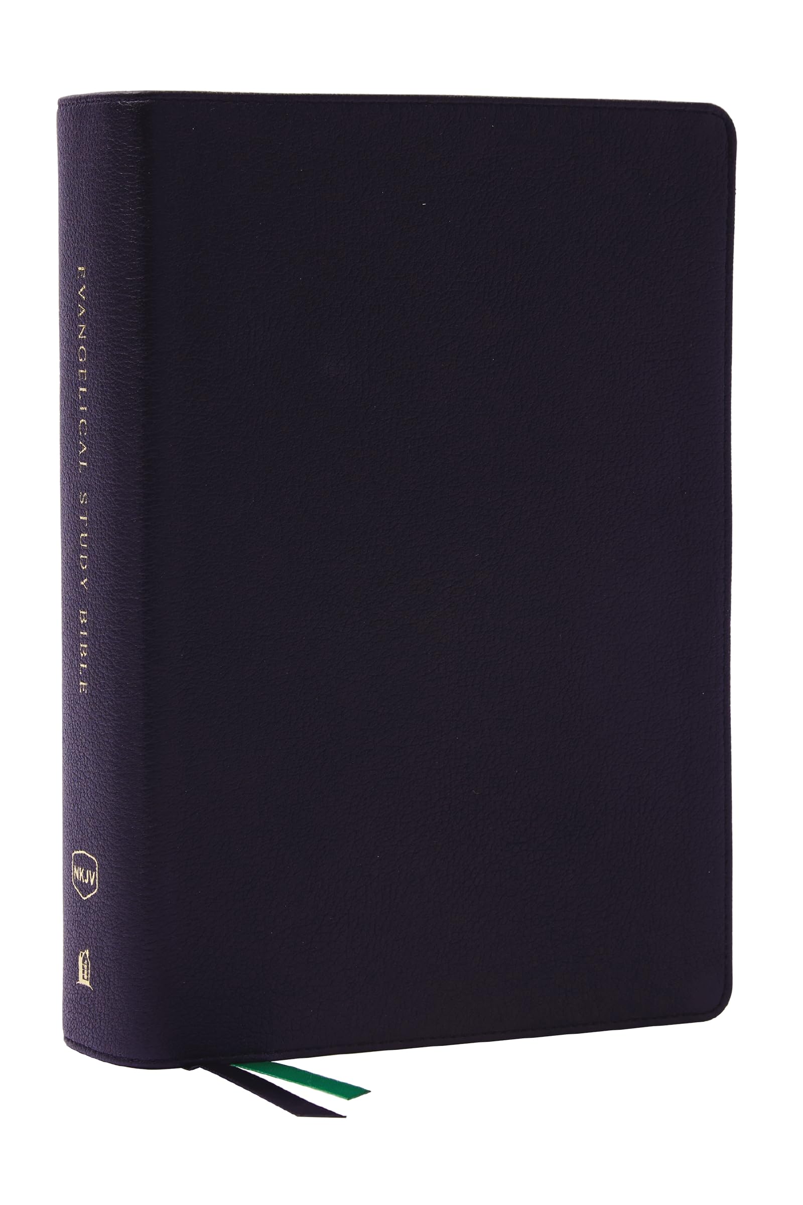 Evangelical Study Bible: Christ-centered. Faith-building. Mission-focused. (NKJV, Black Genuine Leather, Red Letter, Large Comfort Print) Religion & Esotericism